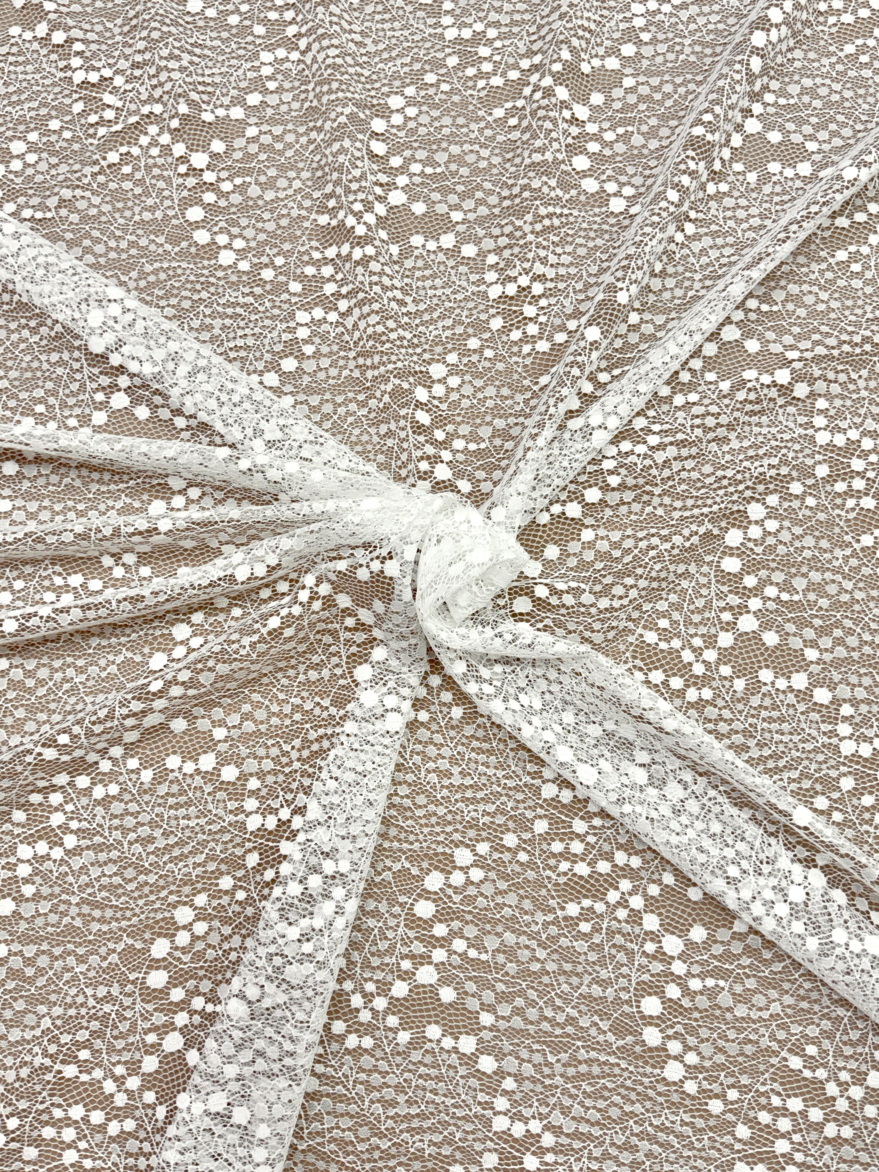 Ivory Chantilly Lace