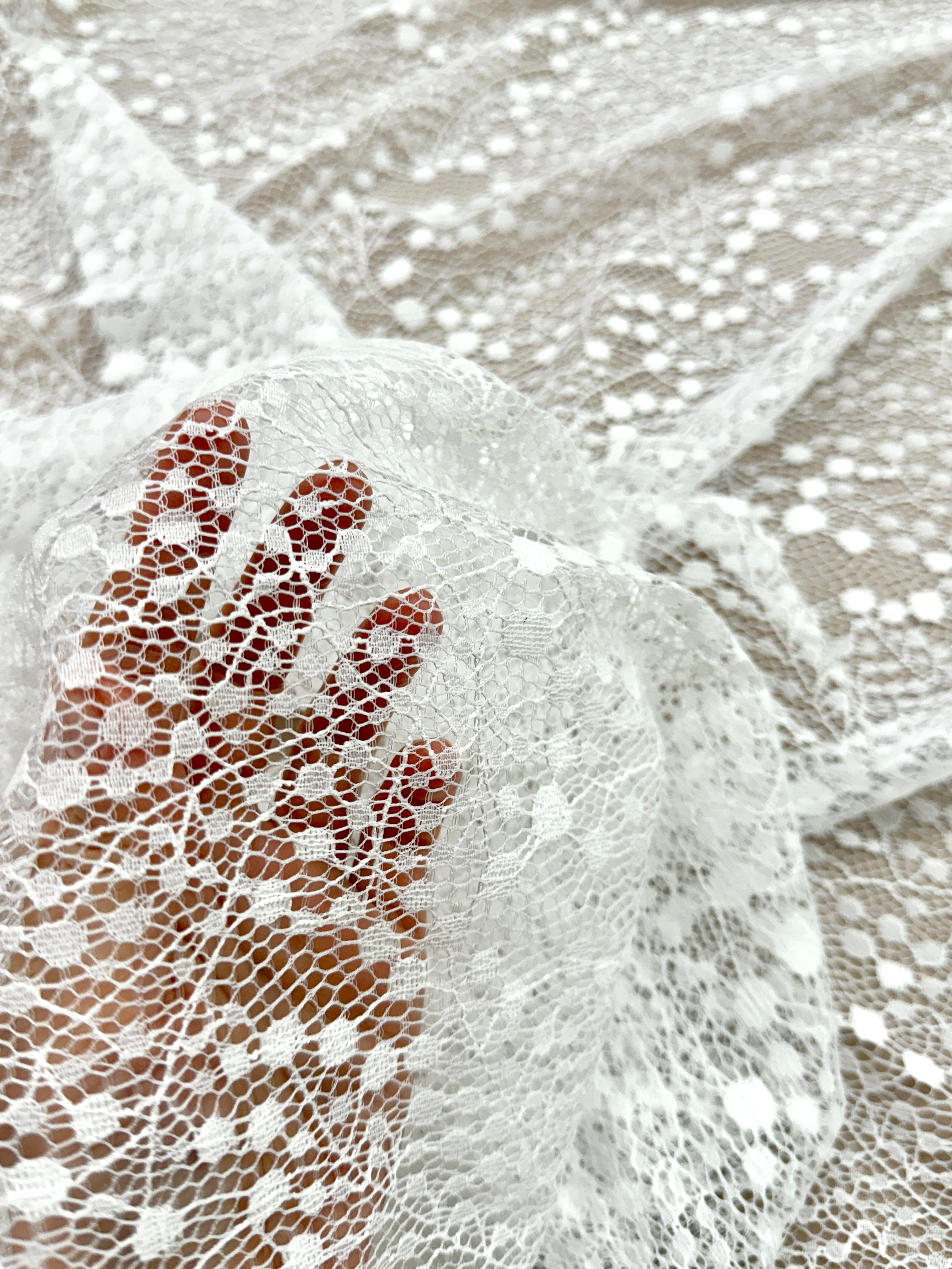 Ivory Chantilly Lace