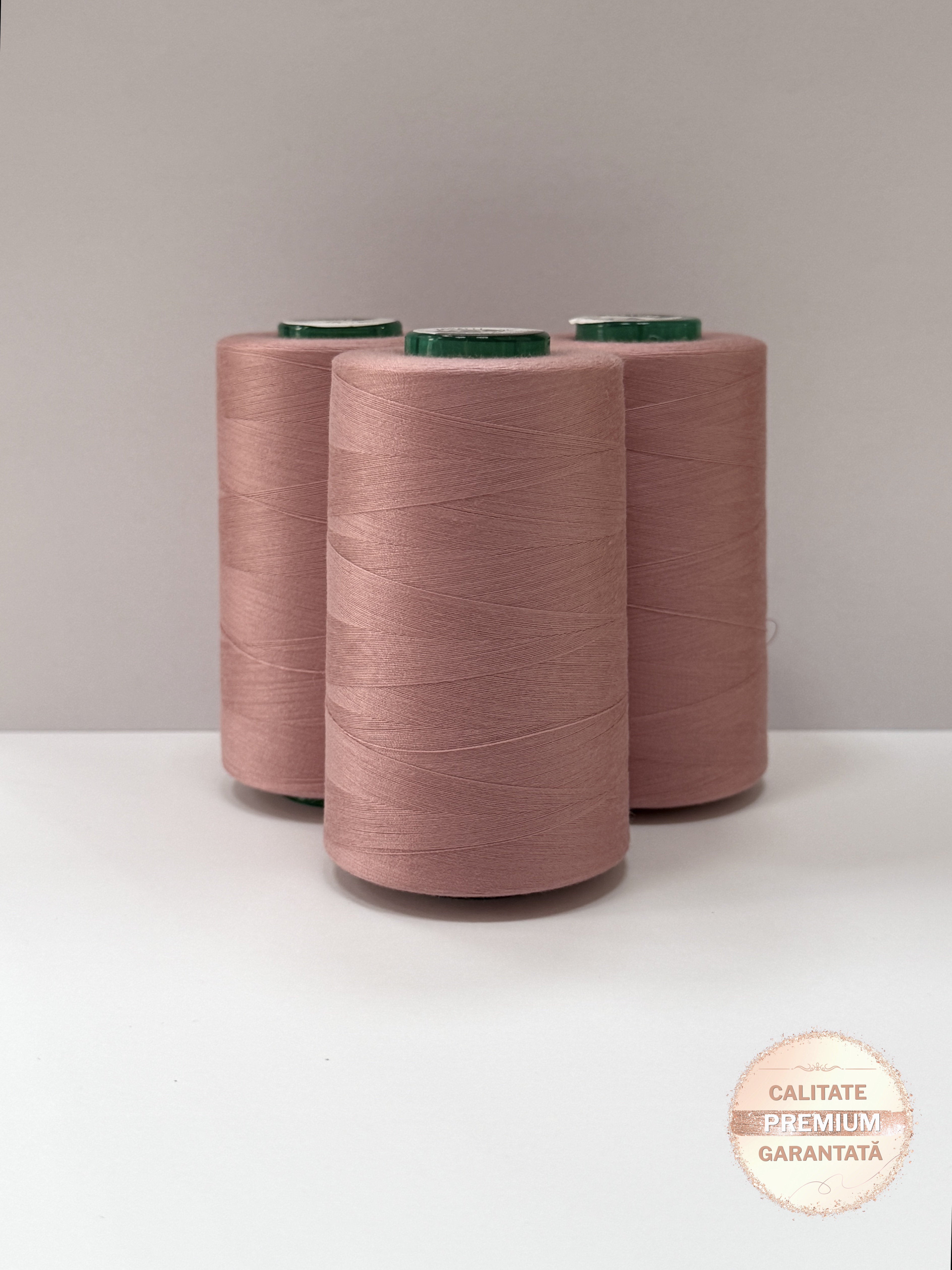 Ata de cusut Roz, 100% Spun Polyester (120)