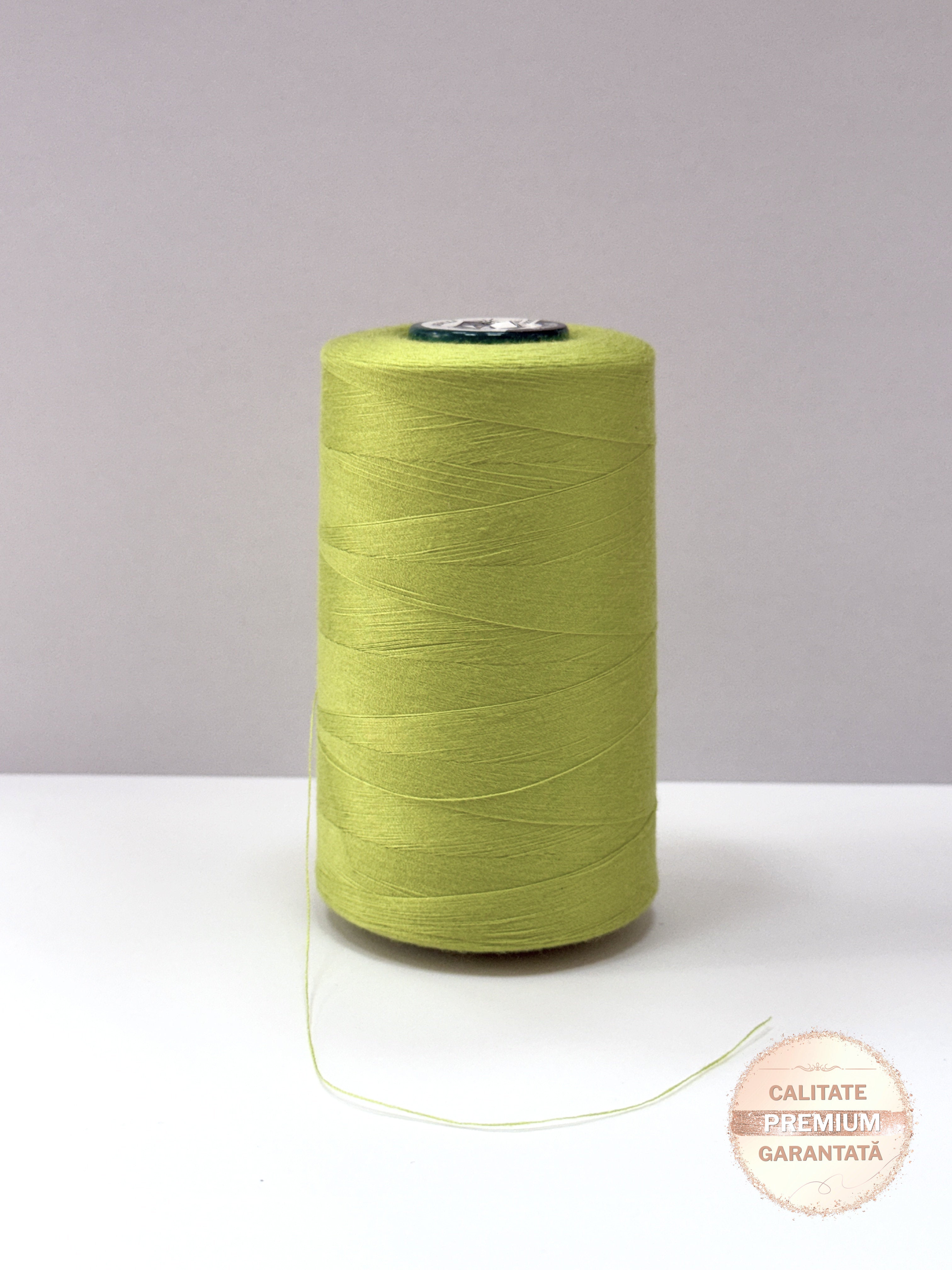 Ata de cusut Lime, 100% Spun Polyester (120)