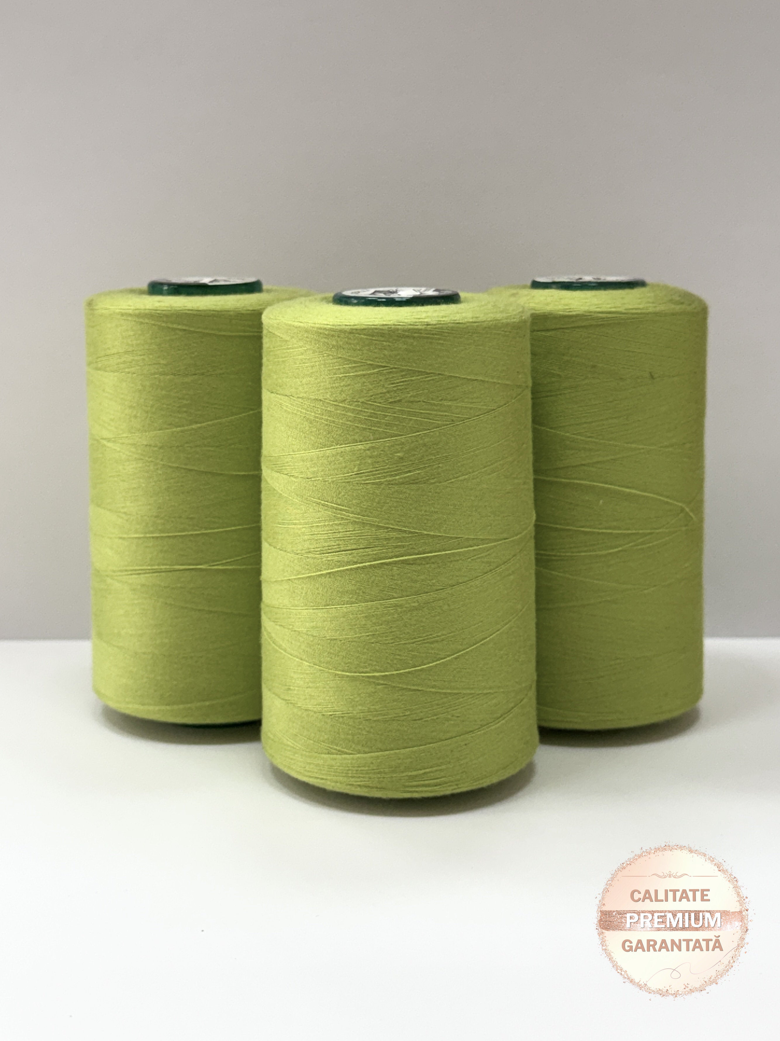 Ata de cusut Lime, 100% Spun Polyester (120)