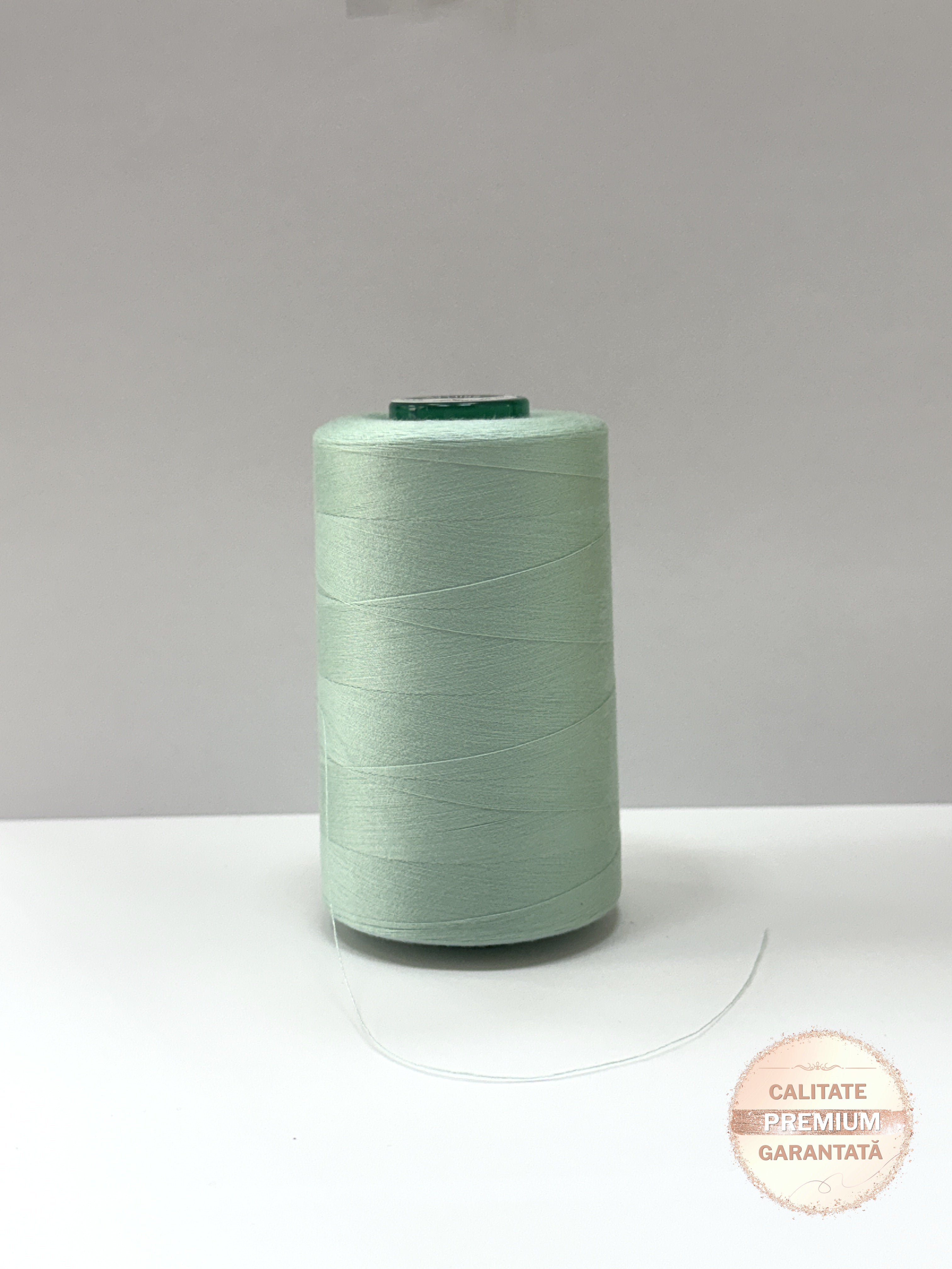 Ata de cusut Verde Prafuit Deschis, 100% Spun Polyester (120)