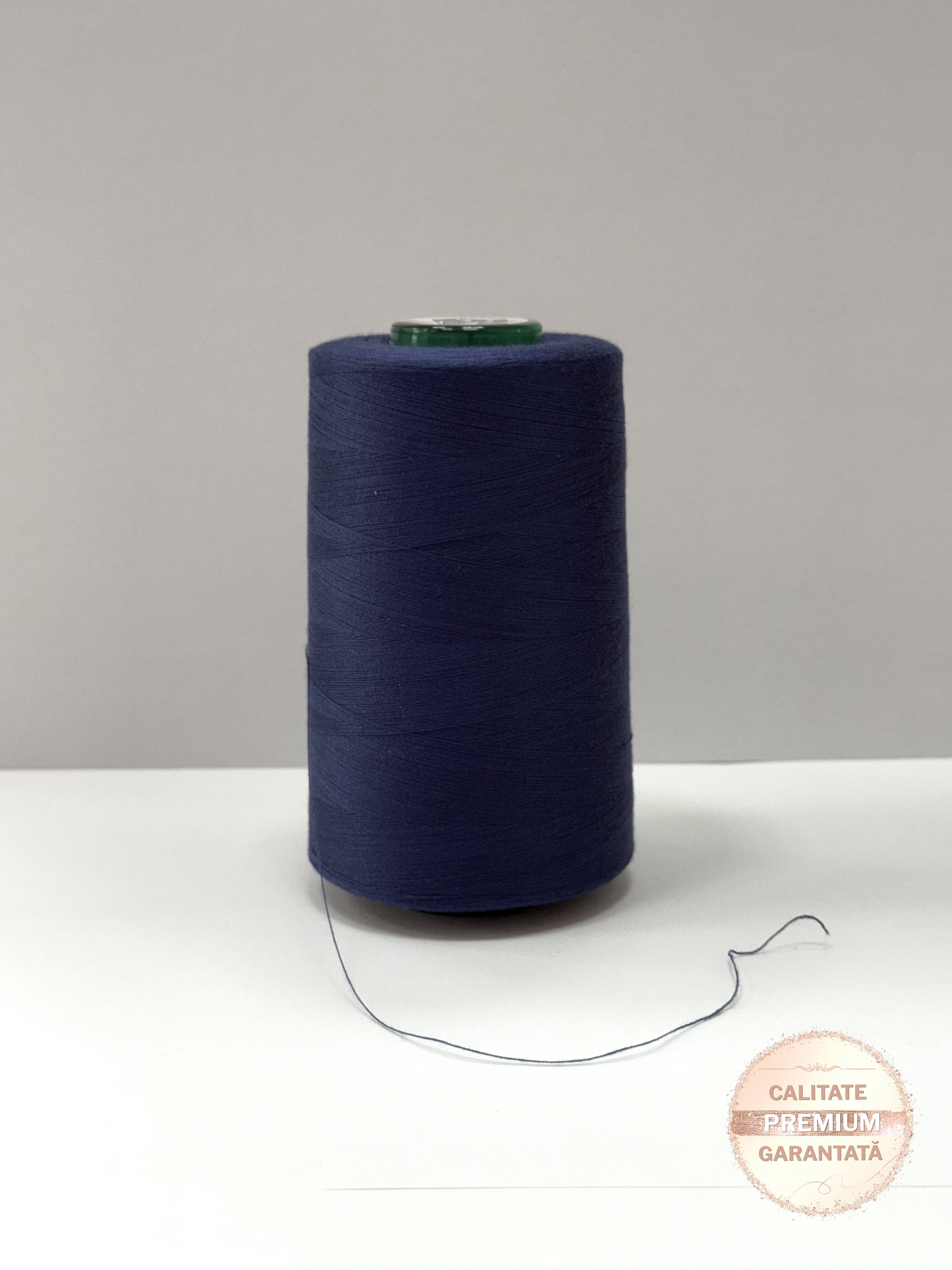 Ata de cusut Albastru Inchis, 100% Spun Polyester (120)
