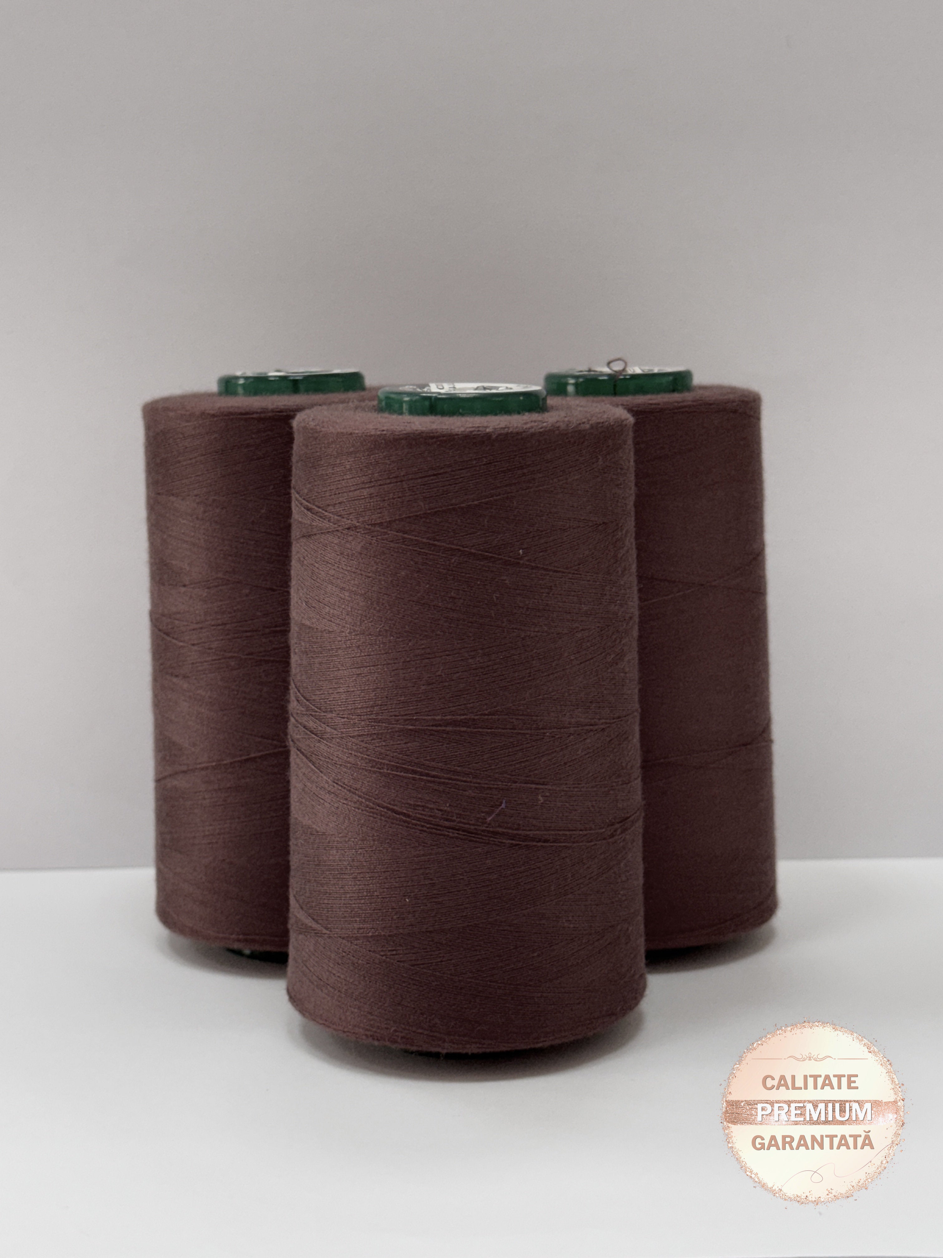 Ata de cusut Pruna Pudrata, 100% Spun Polyester (120)