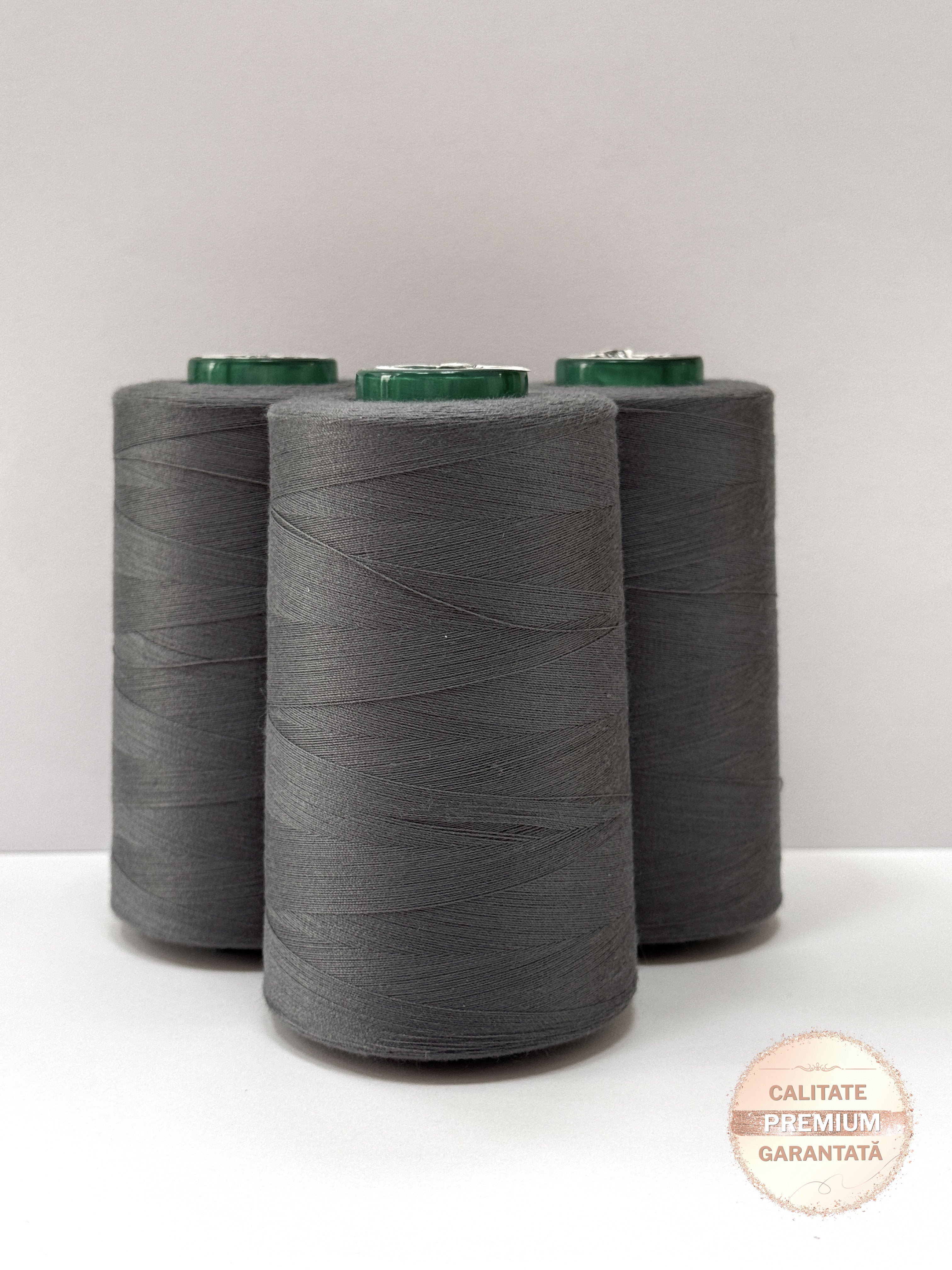 Ata de cusut Gri, 100% Spun Polyester (120)