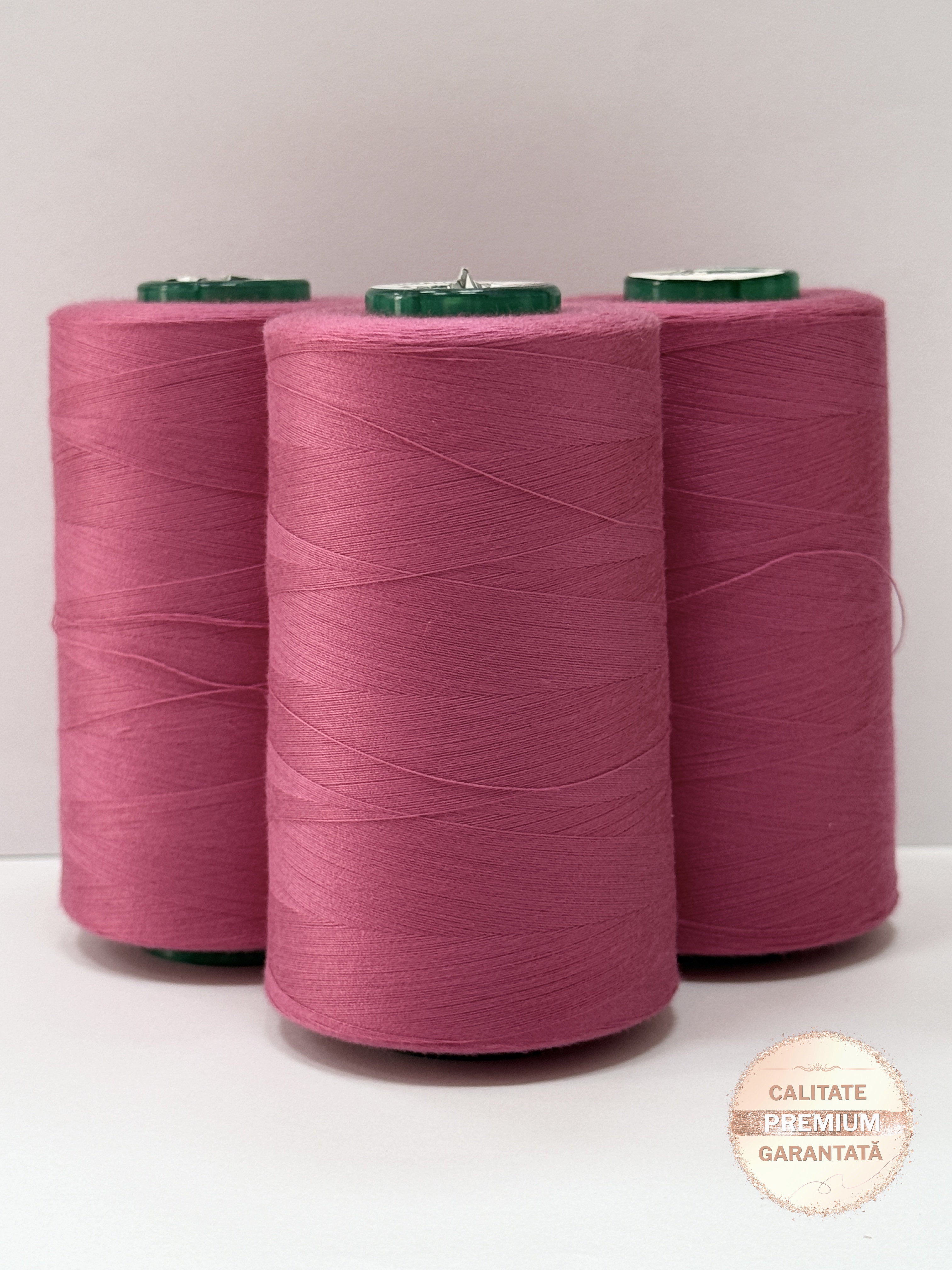 Ata de cusut Fucsia Deschis, 100% Spun Polyester (120)