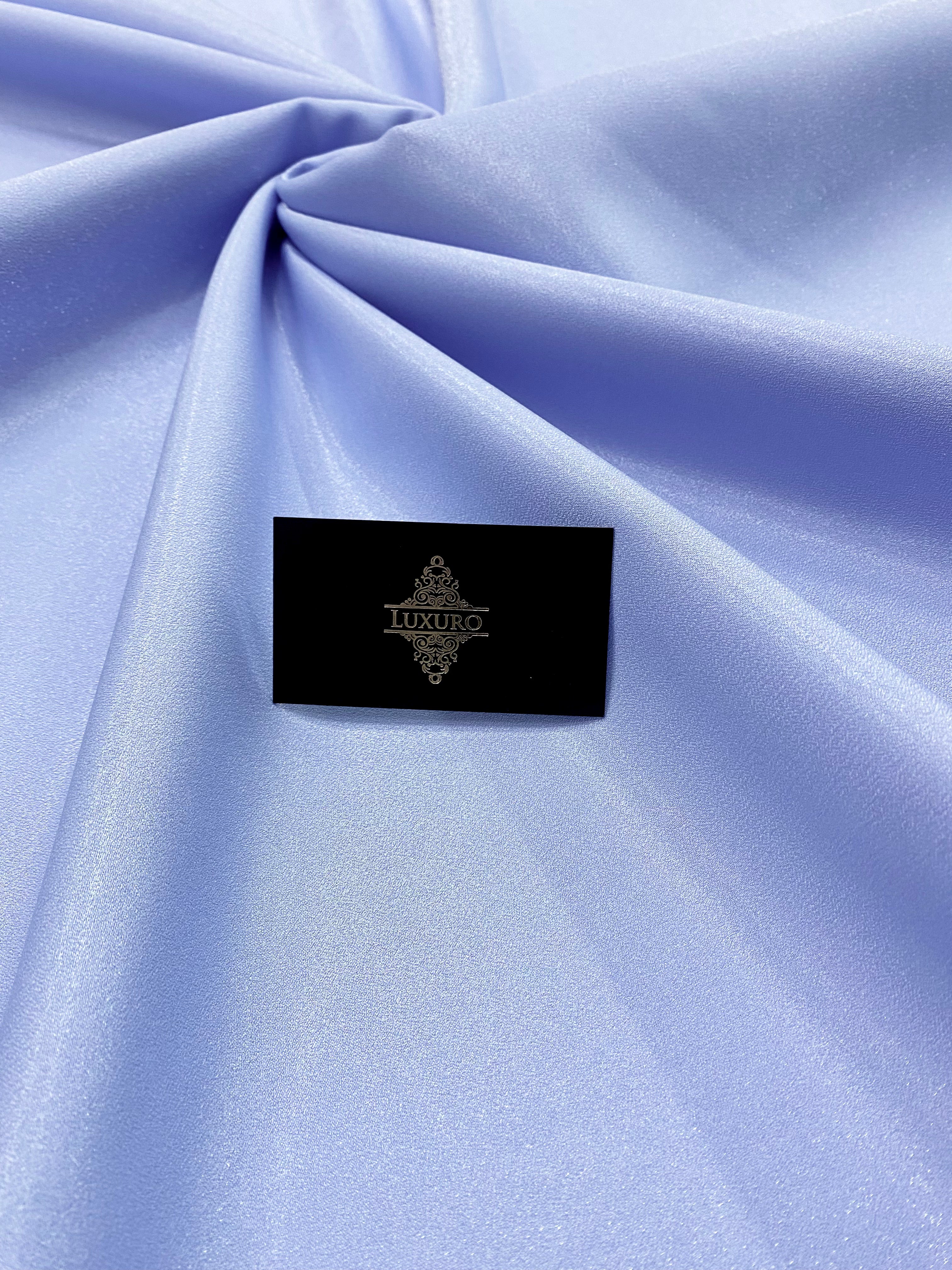 Baby Blue Glitter Fixed Taffeta - 3 m Width