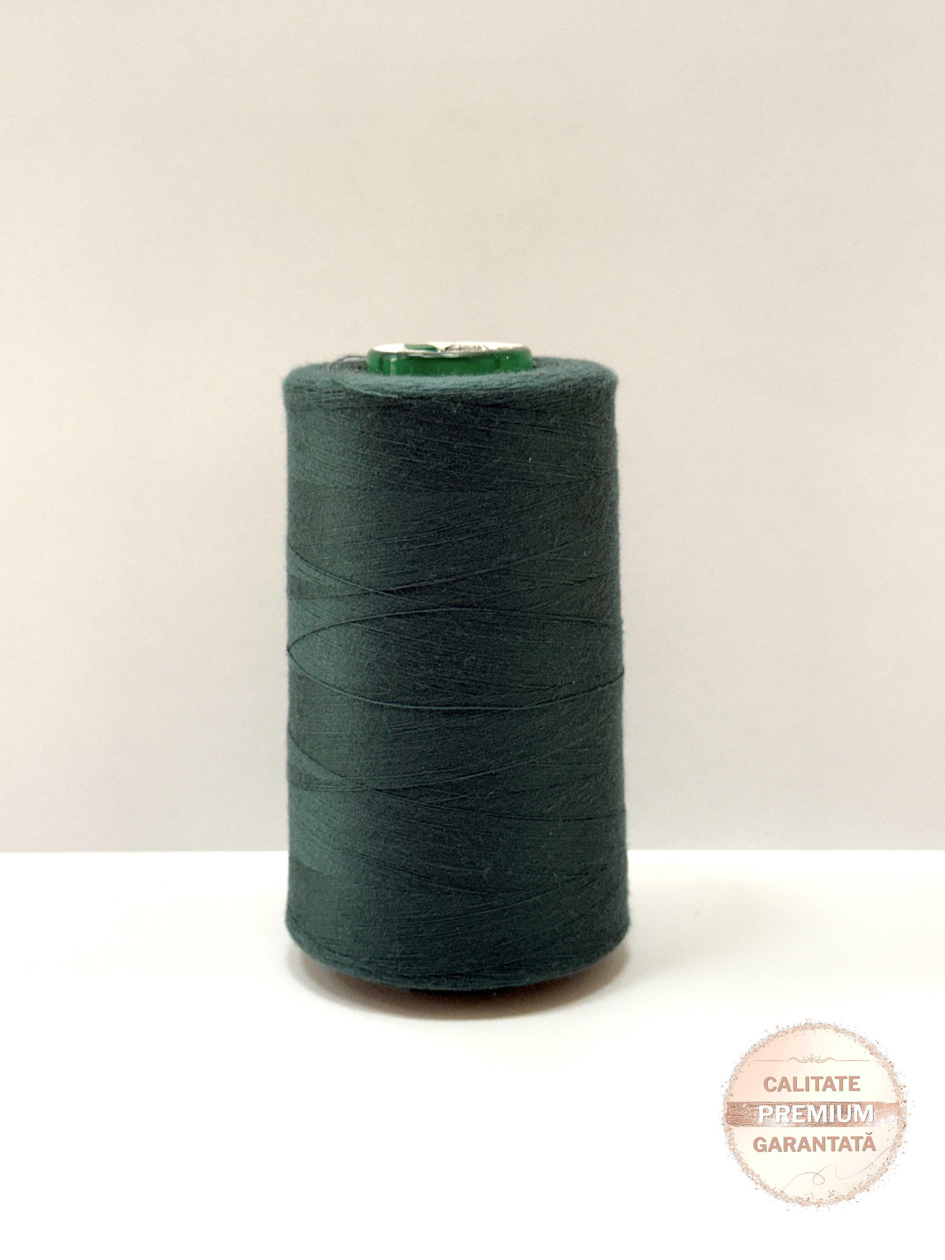 Ata de cusut Verde Inchis, 100% Spun Polyester (120)