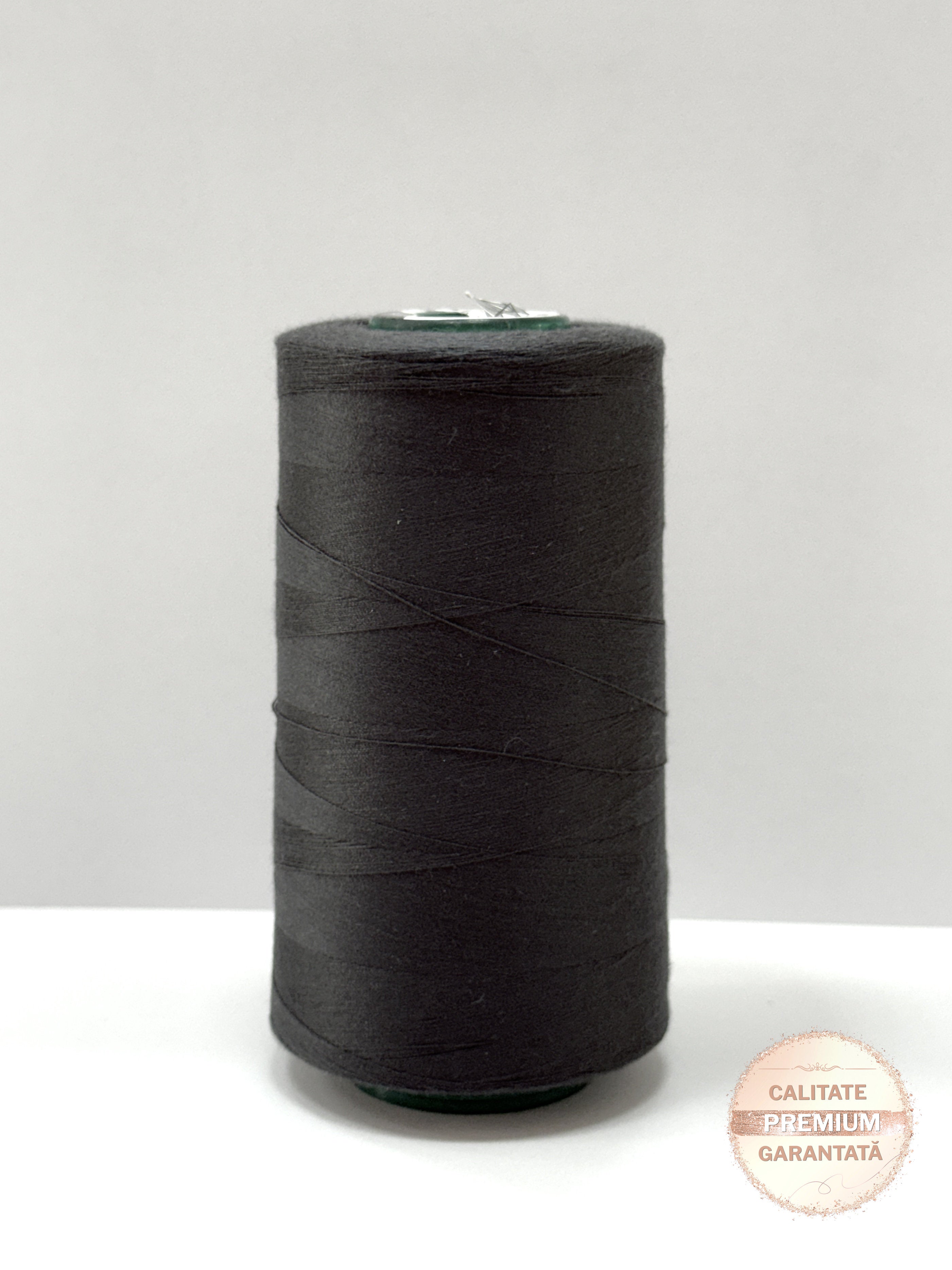 Ata de cusut Gri Antracit, 100% Spun Polyester (120)