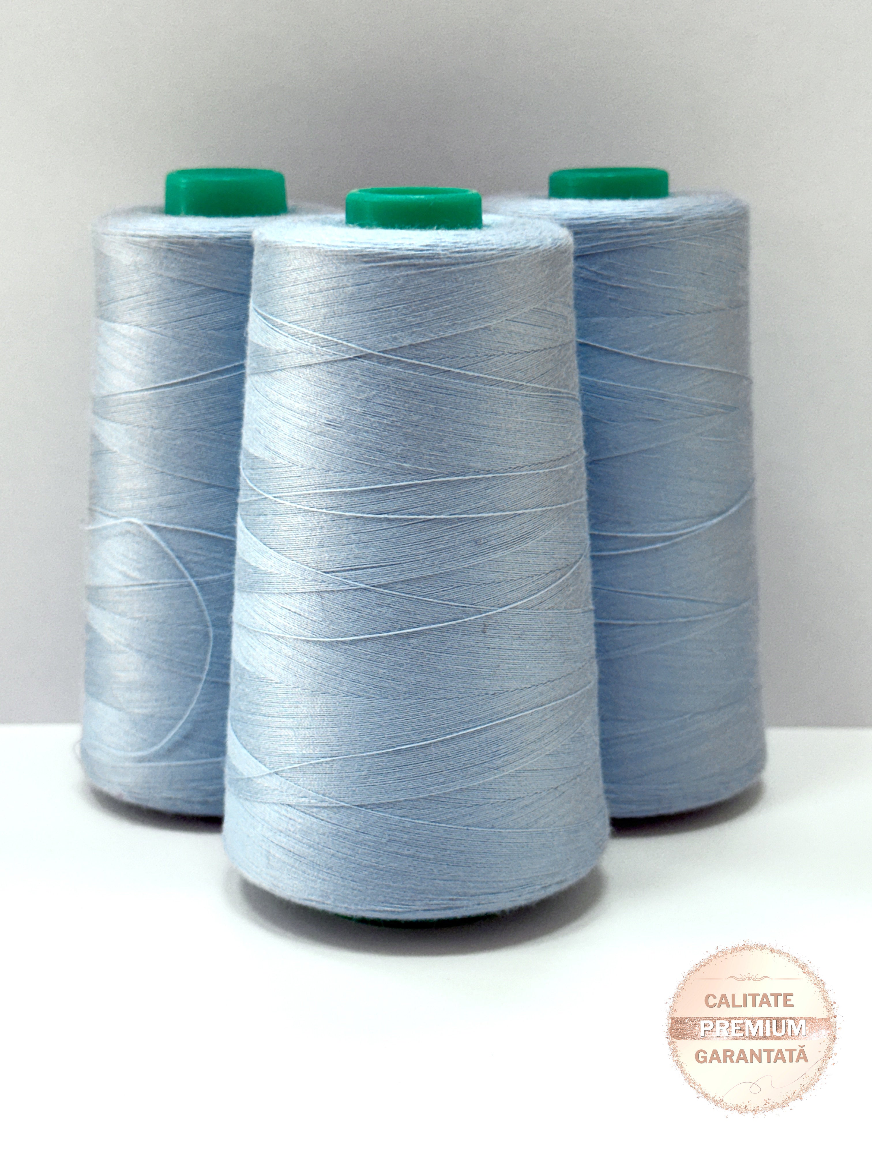 Ata de cusut Baby Blue, 100% Spun Polyester (120)