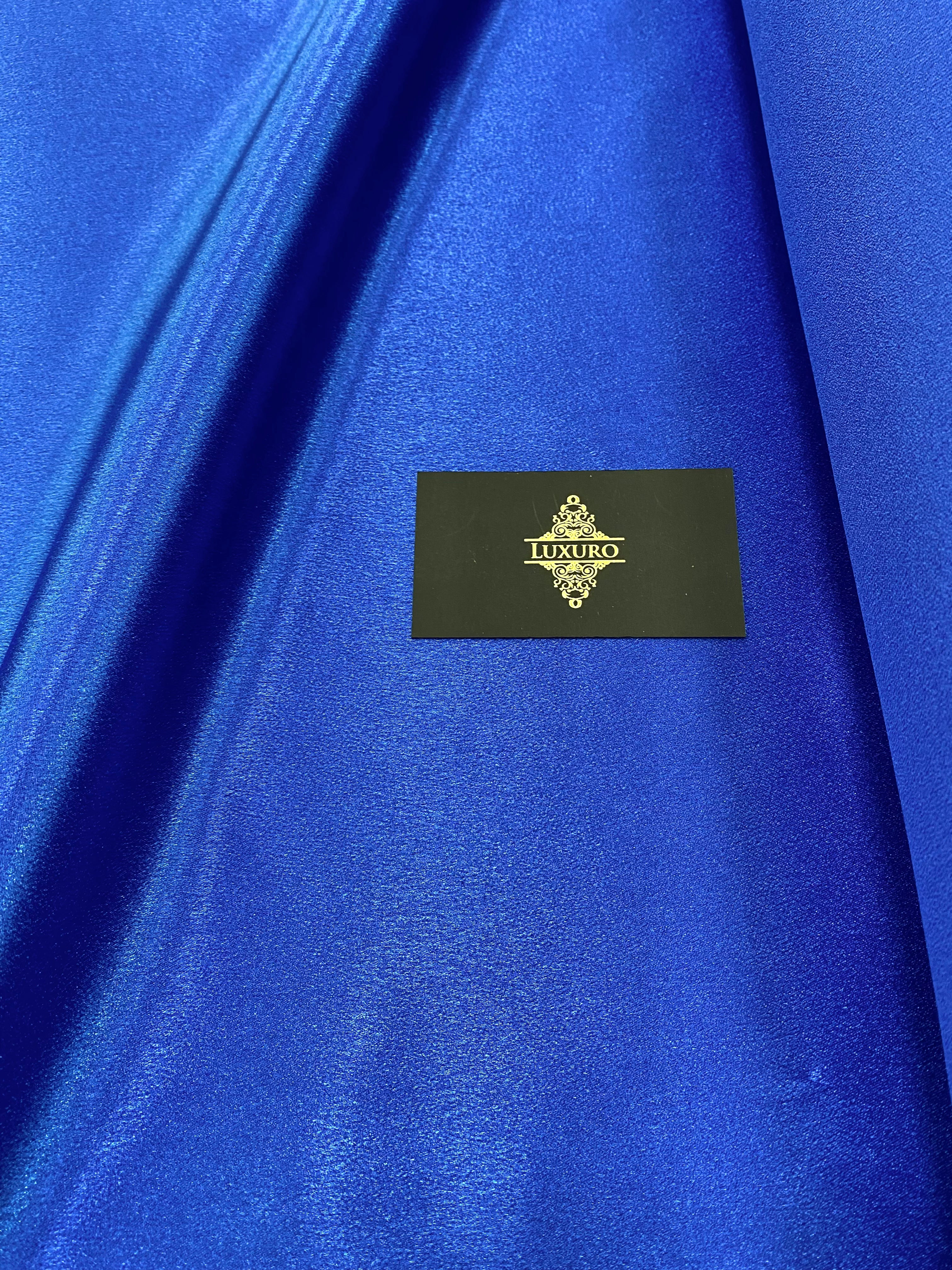 Tafta Elastica Metalizata Albastru Royal
