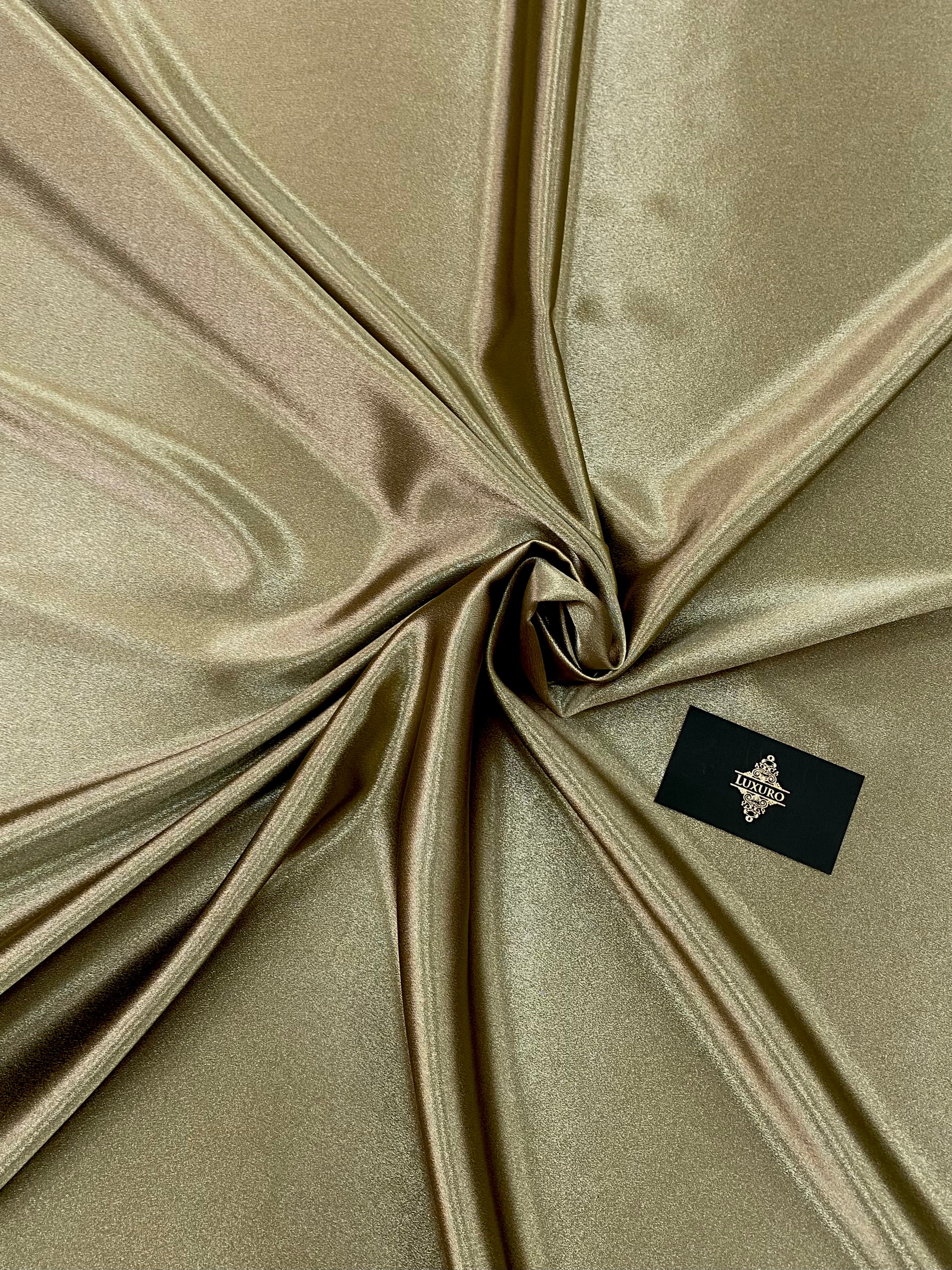 Tafta Elastica Metalizata Olive Deschis