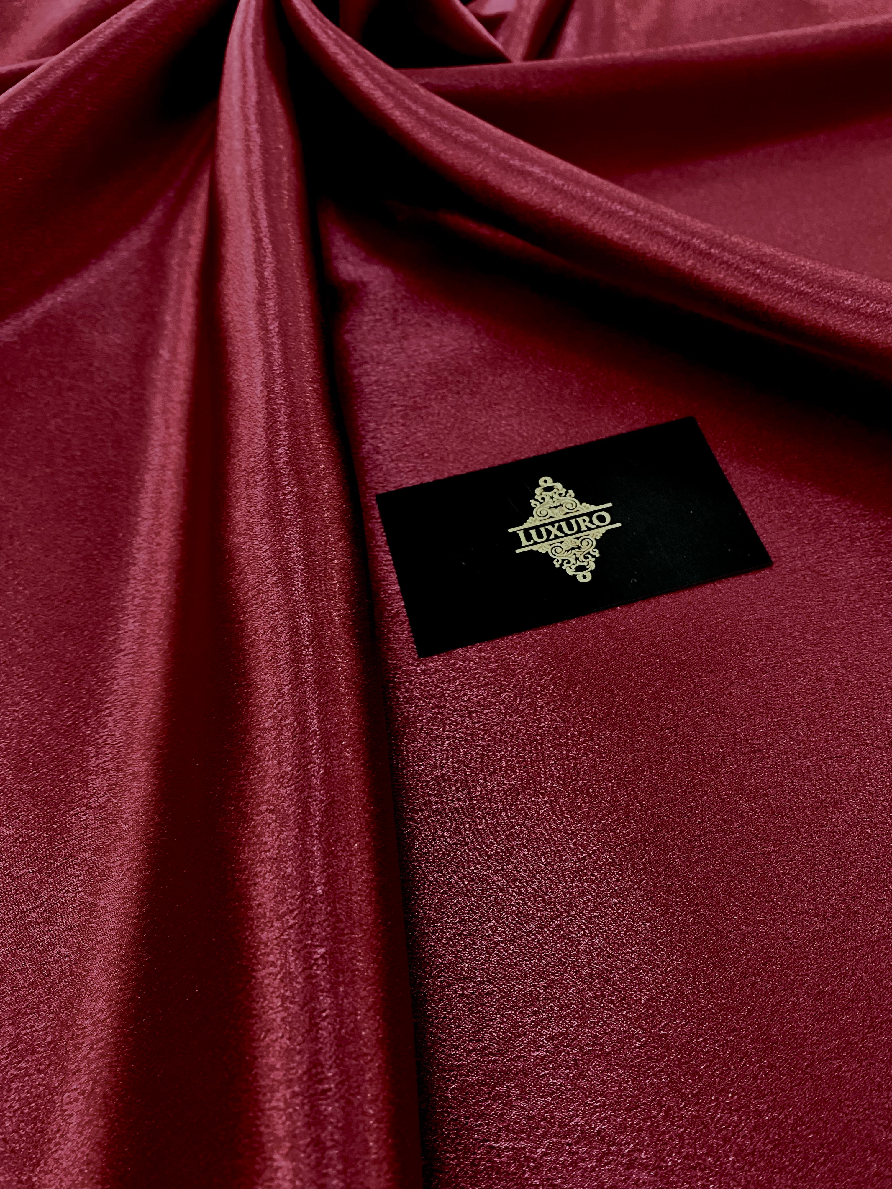 Tafta Elastica Metalizata Bordeaux
