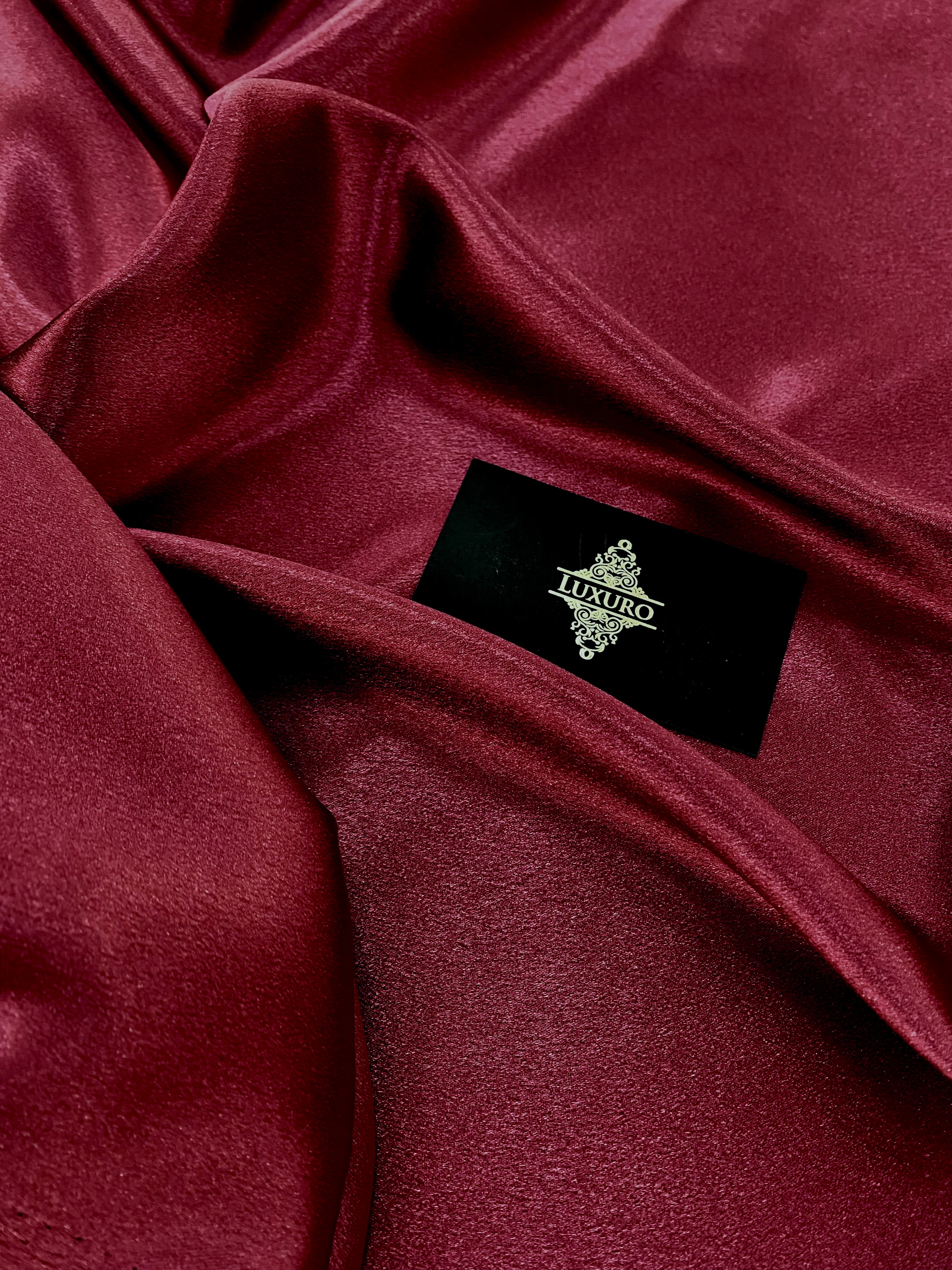 Tafta Elastica Metalizata Bordeaux