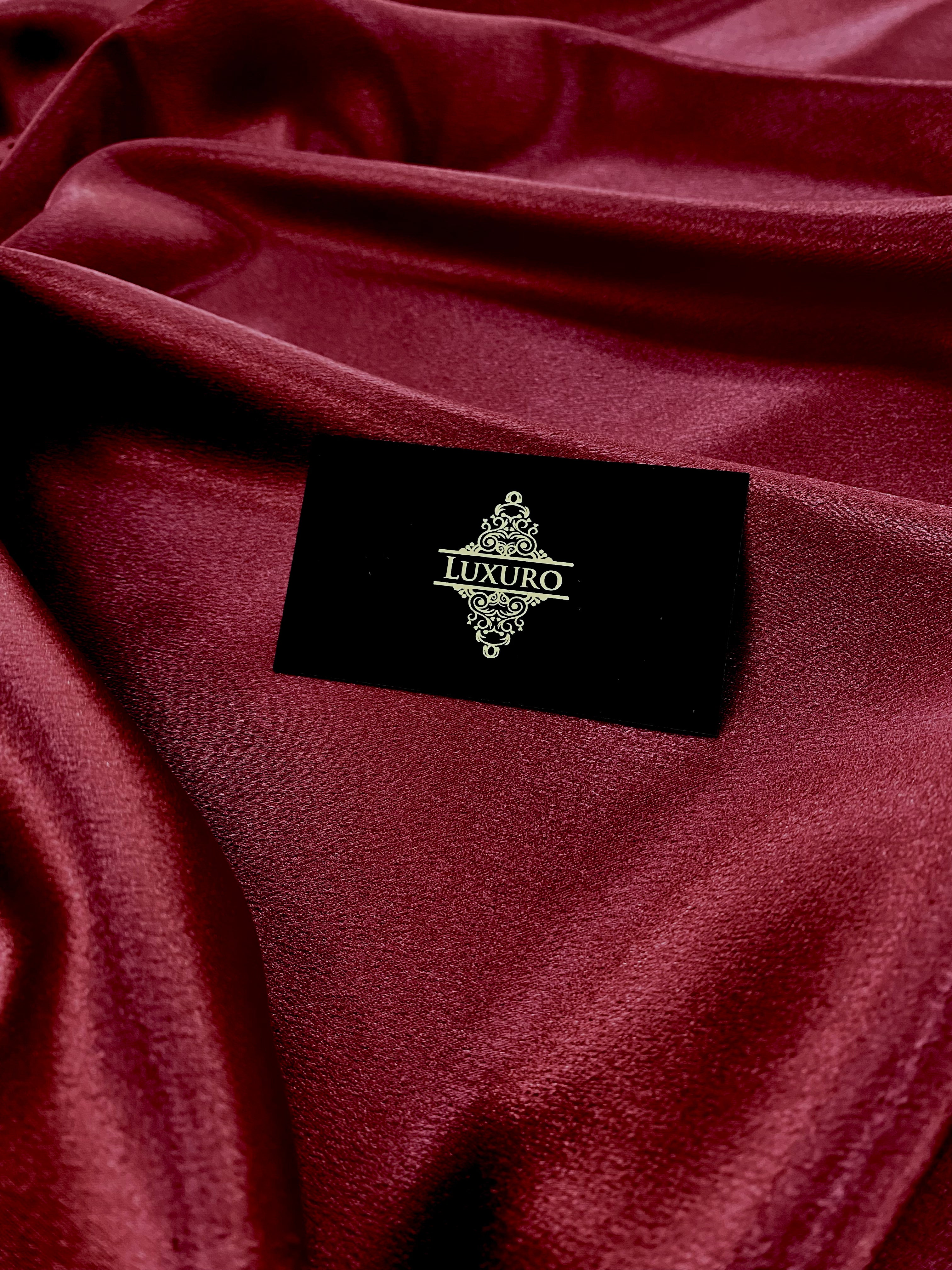 Tafta Elastica Metalizata Bordeaux