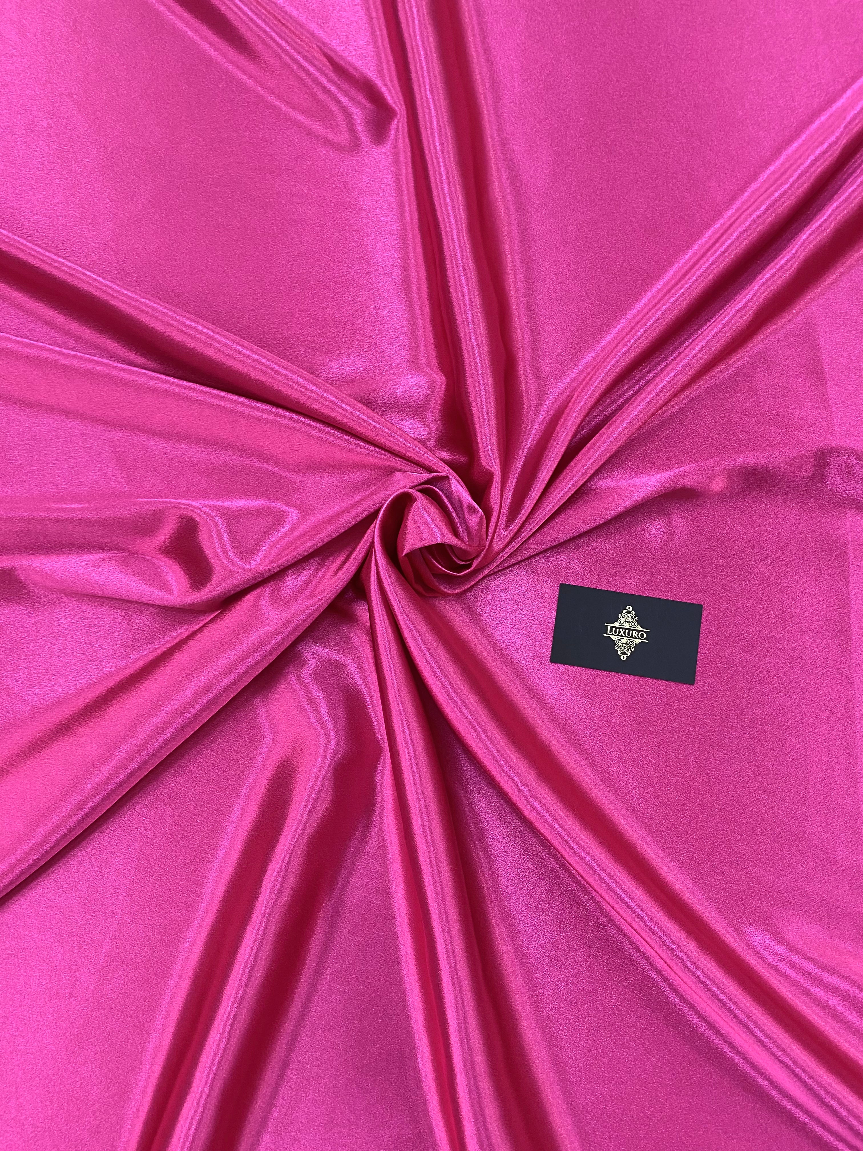 Tafta Elastica Metalizata Fucsia