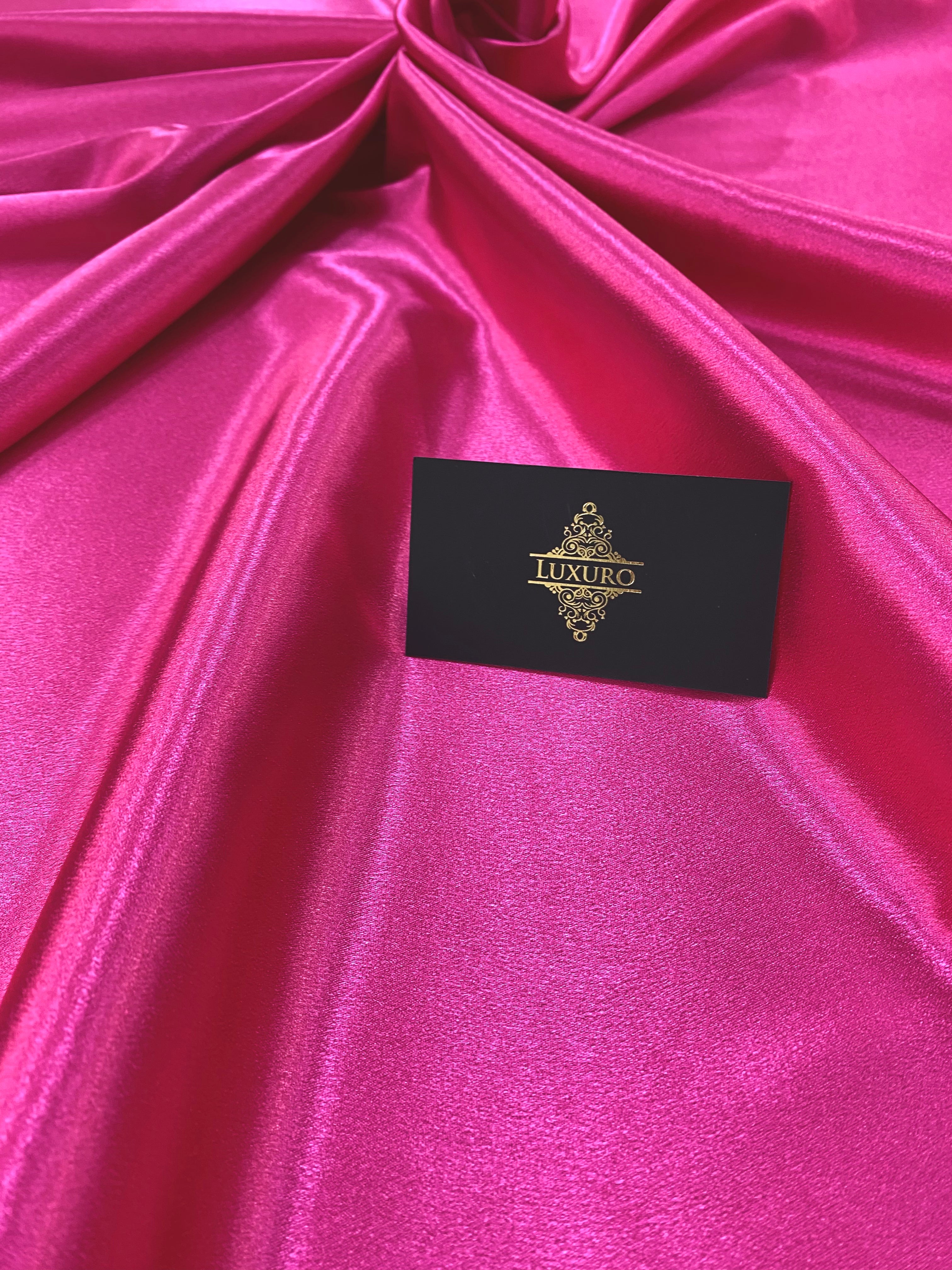 Tafta Elastica Metalizata Fucsia
