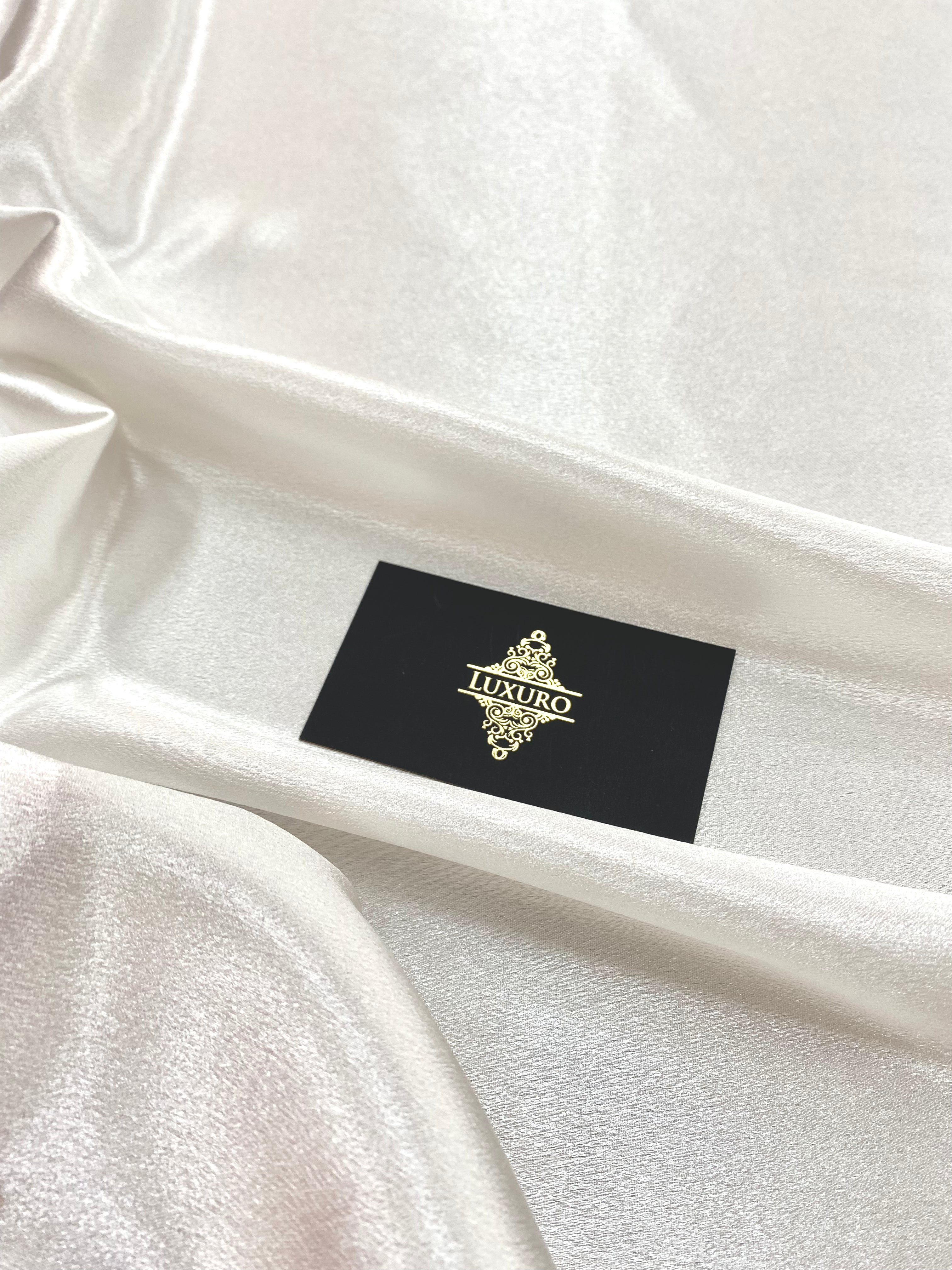 Tafta Elastica Metalizata Ivory