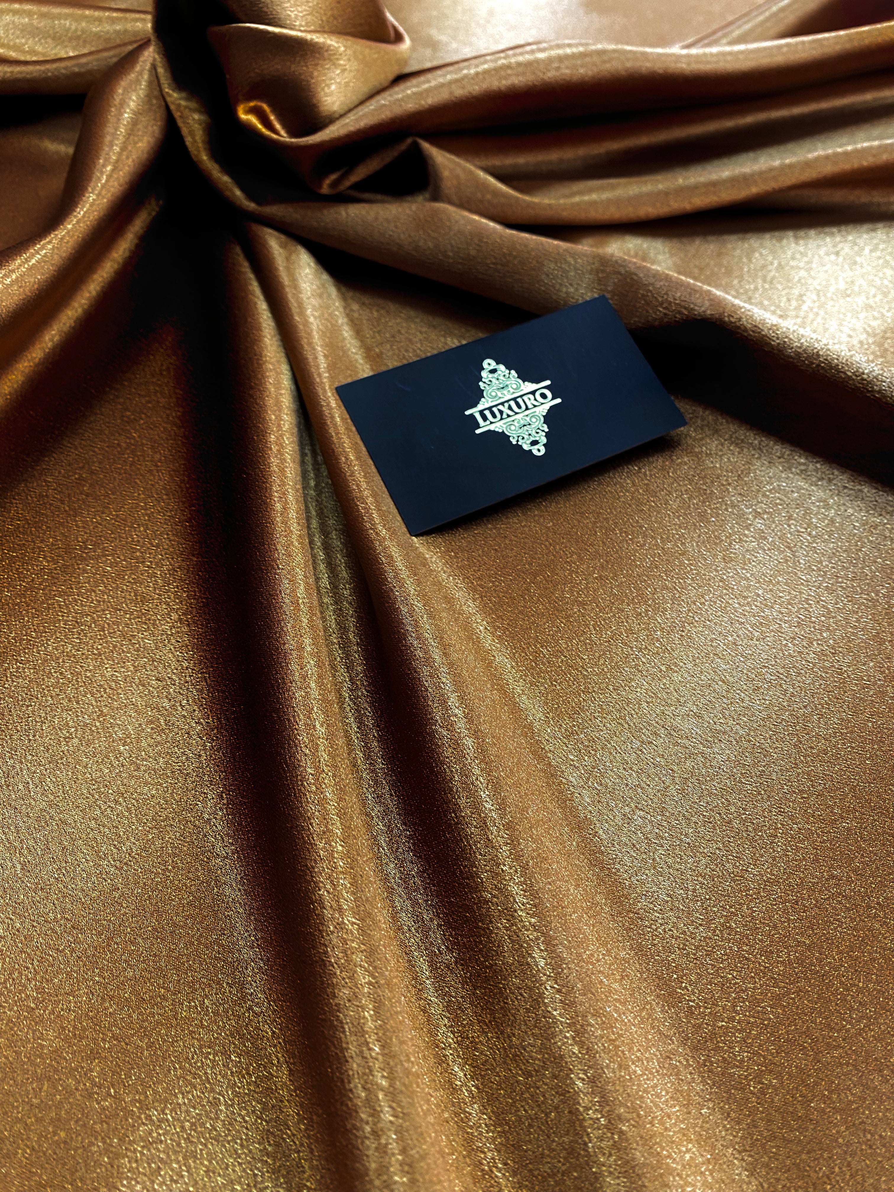 Tafta Elastica Metalizata Bronz