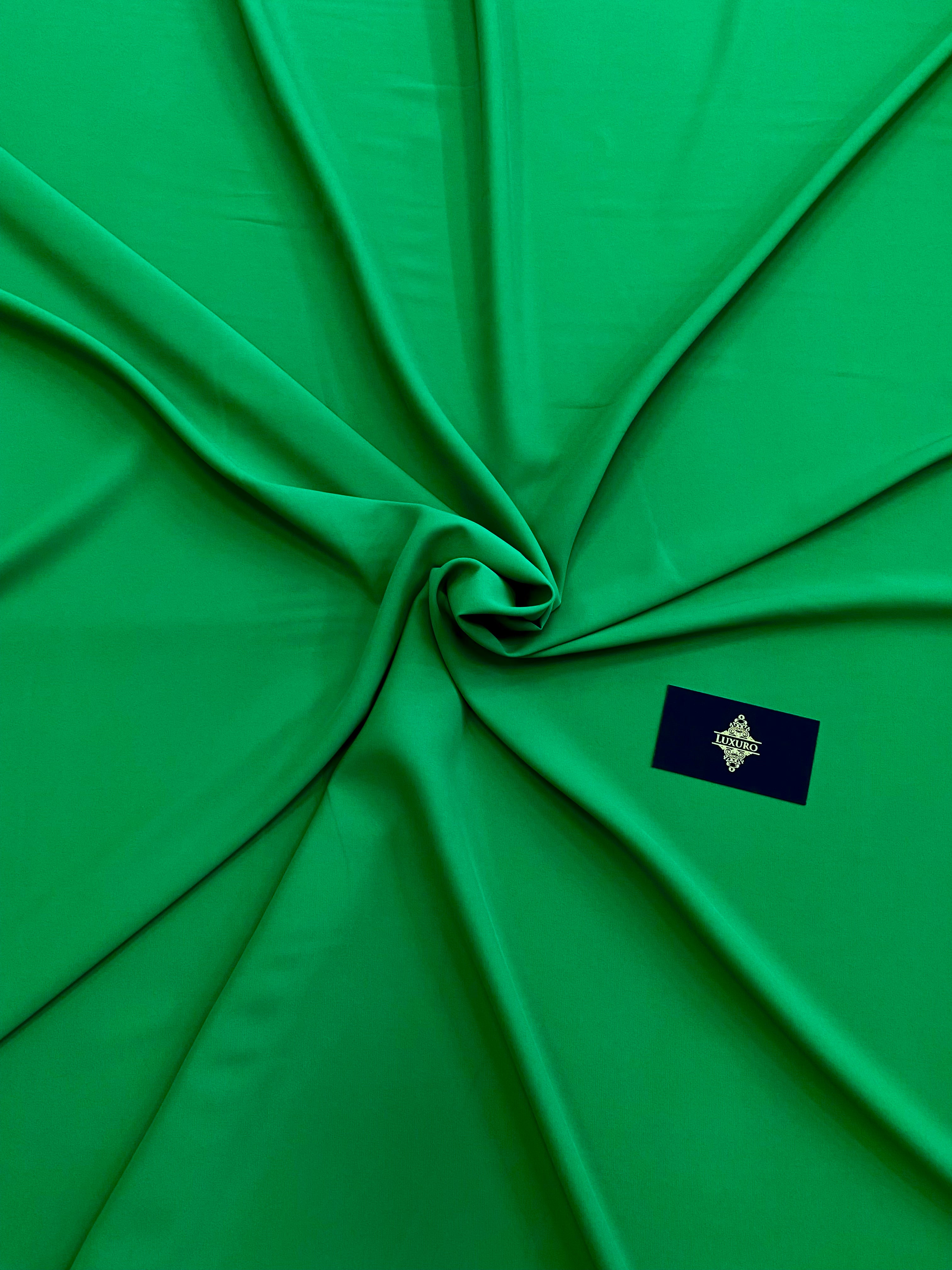 Hármas voile, rugalmas, élénkzöld
