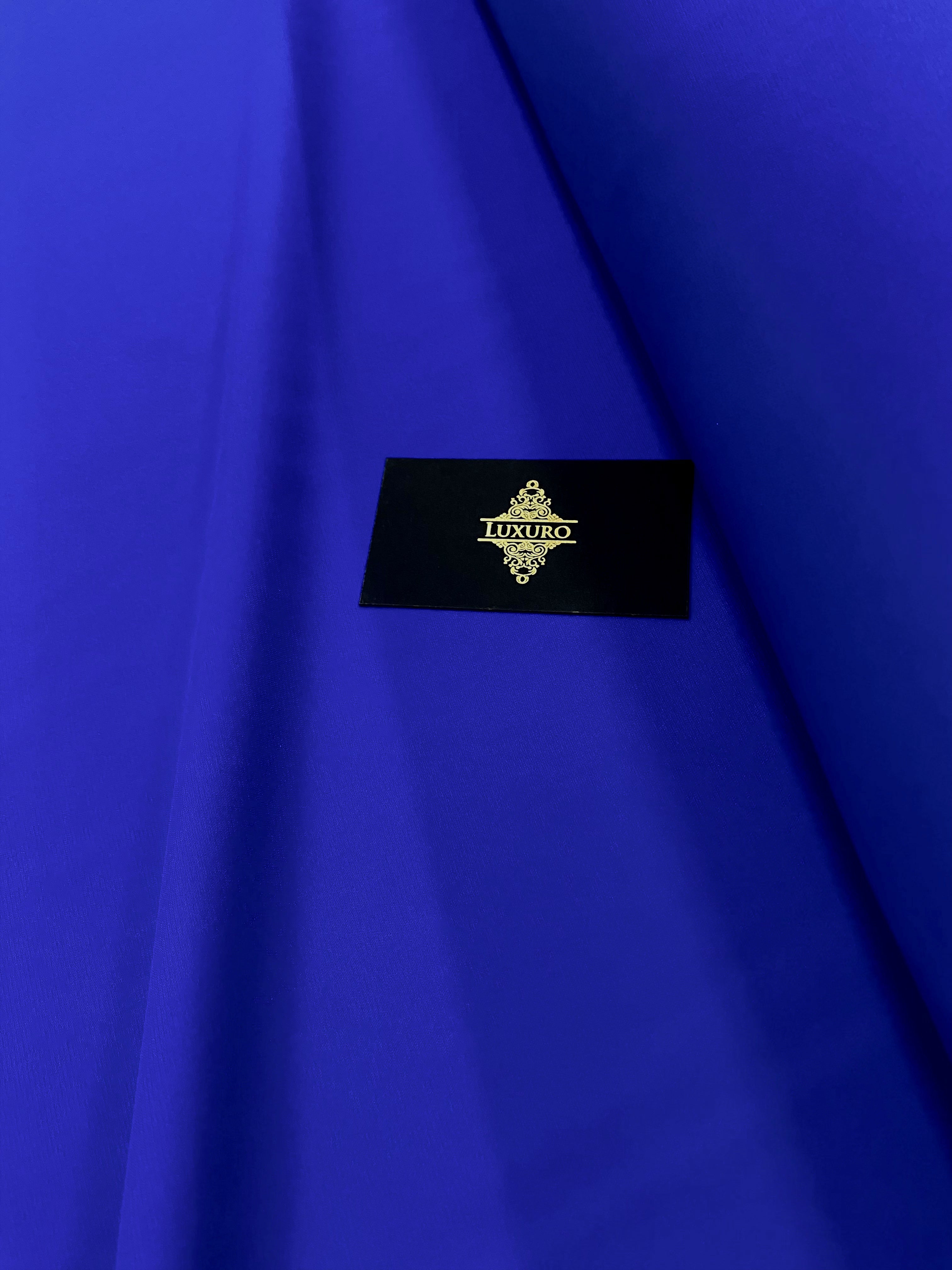 Háromrétegű Rugalmas Voile Királykék