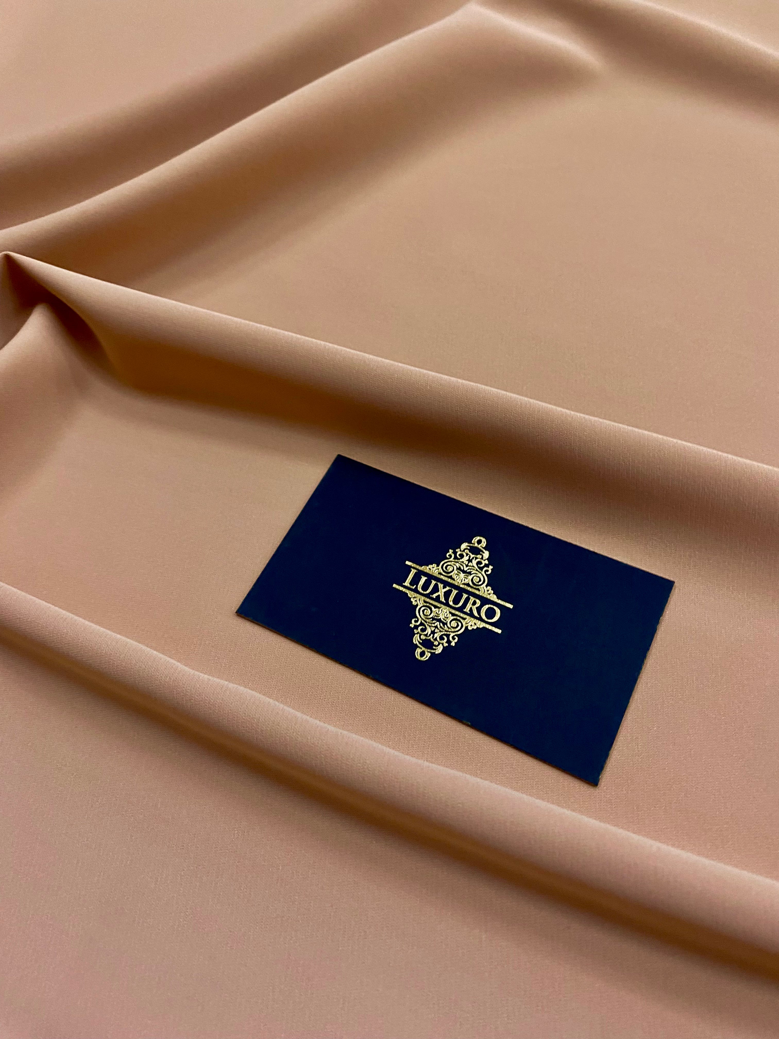 Hármas elasztikus voál Nude Rose