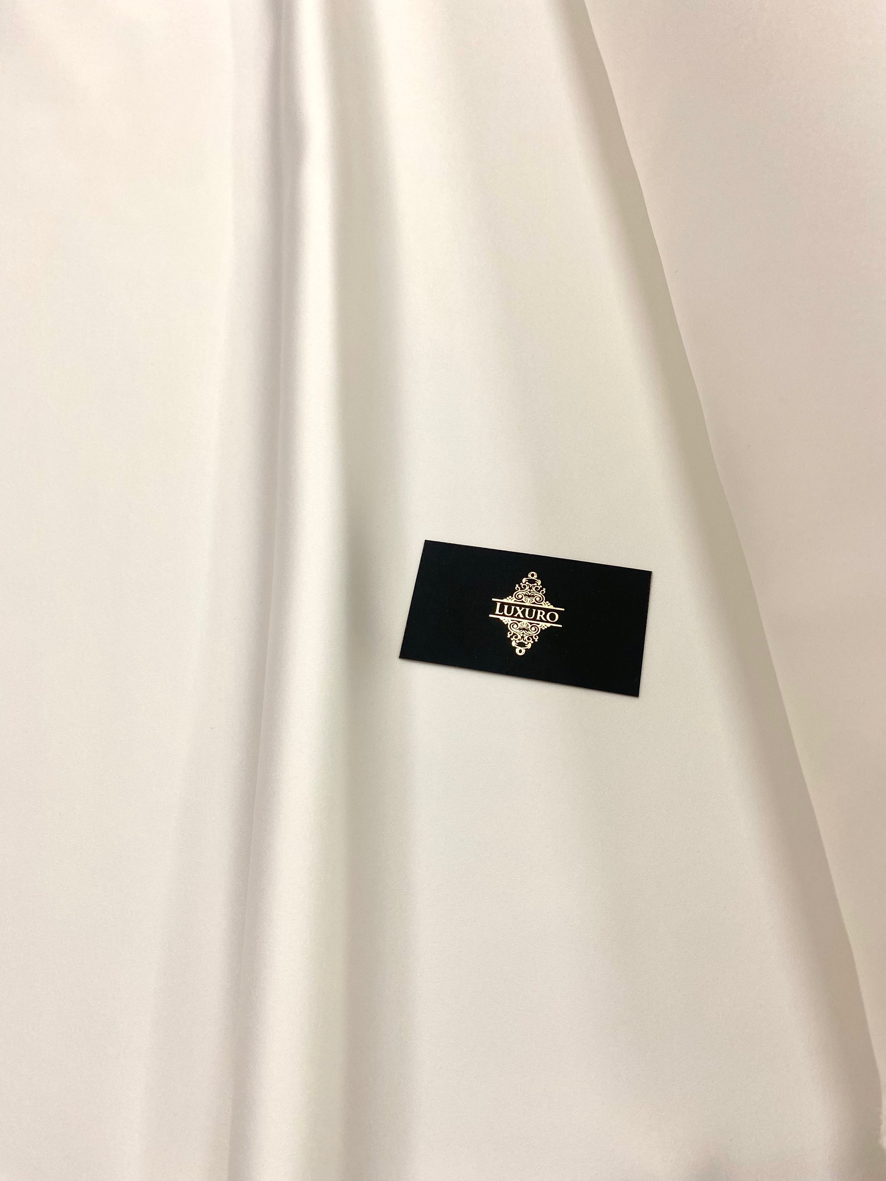 Kétoldalas fix taft Ivory - 3 m széles