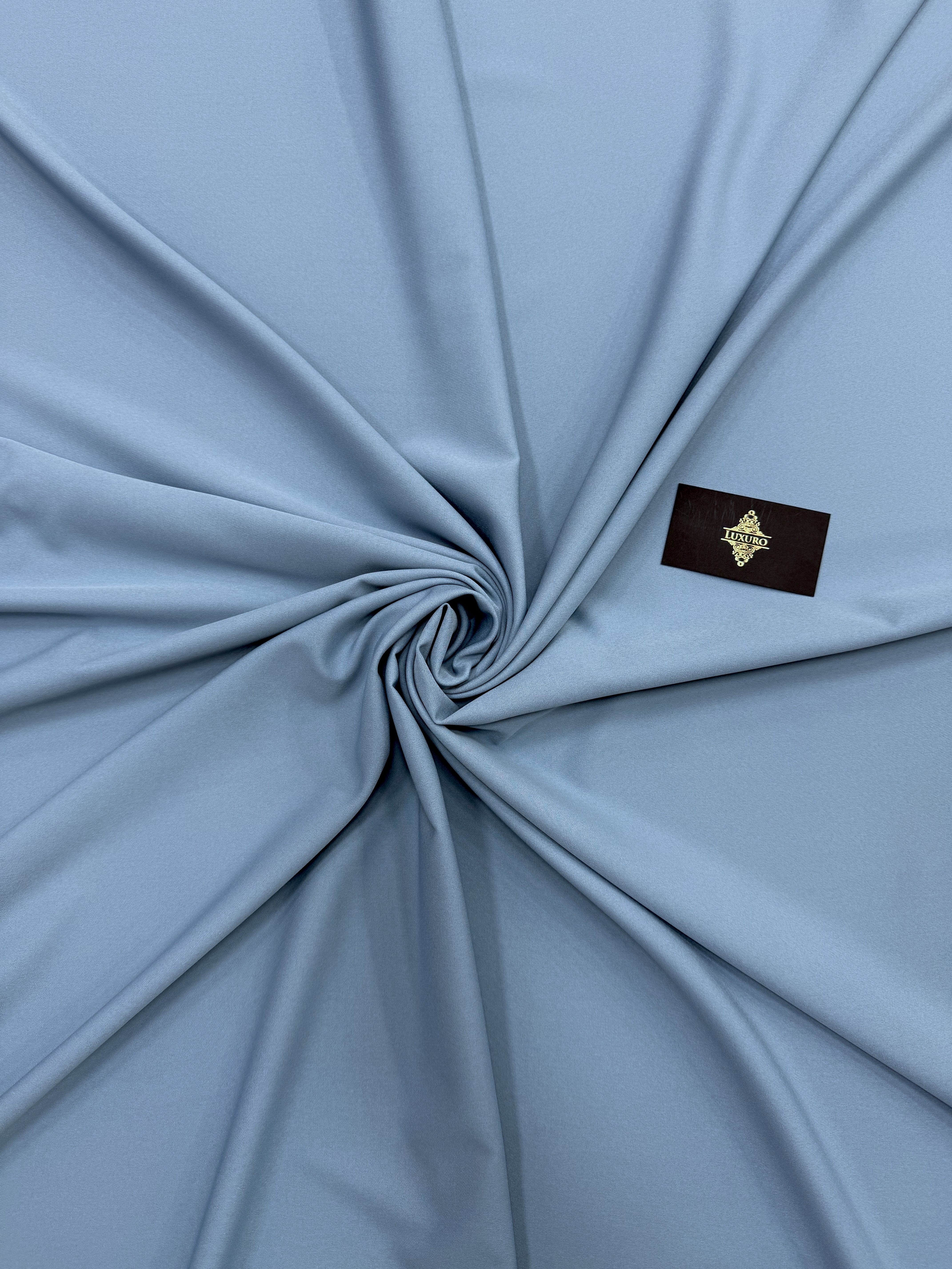 Crepe Elastic Barbie Premium Blue Vintange