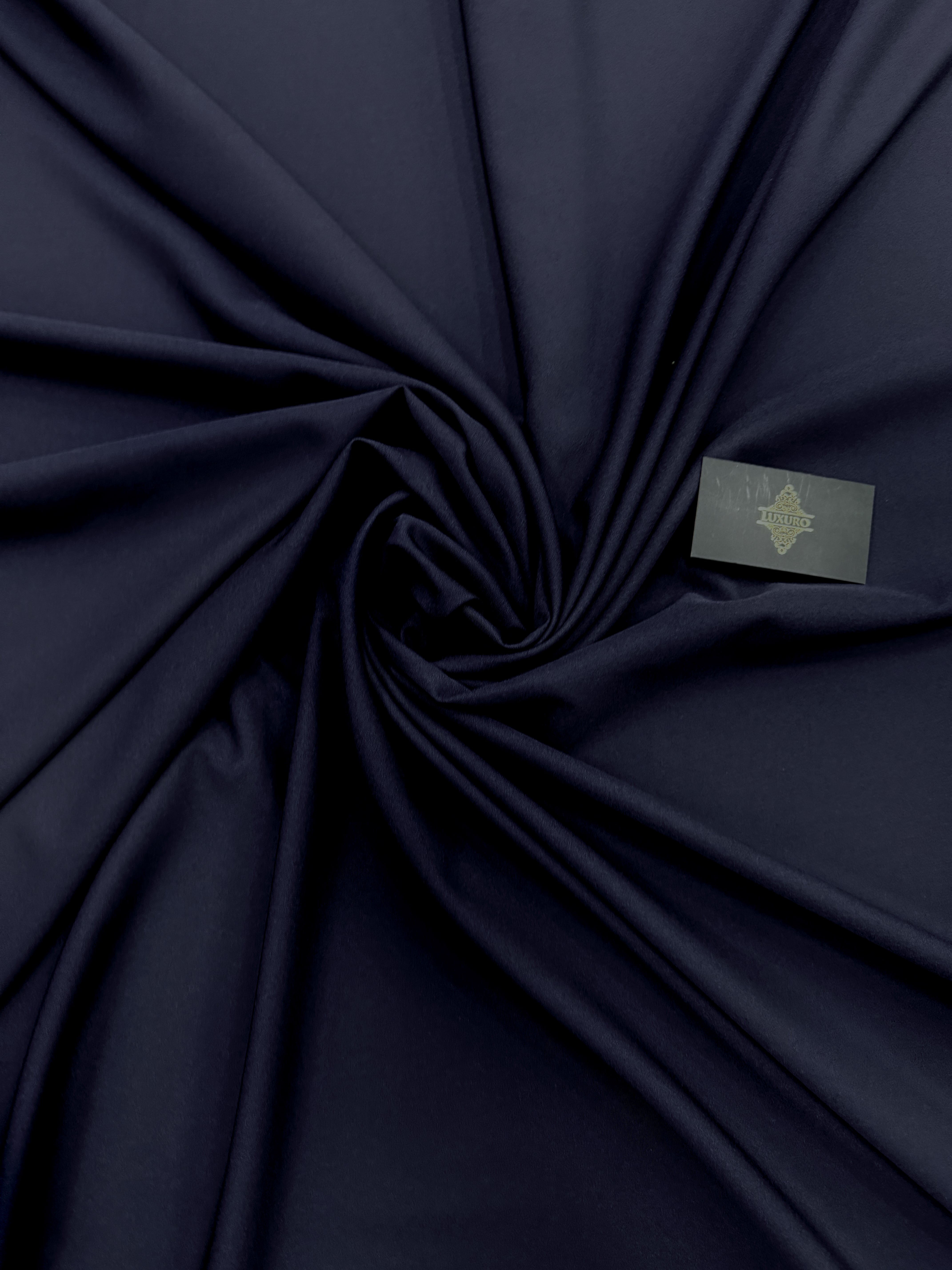 Barbie Premium Stretch Crepe Navy Blue