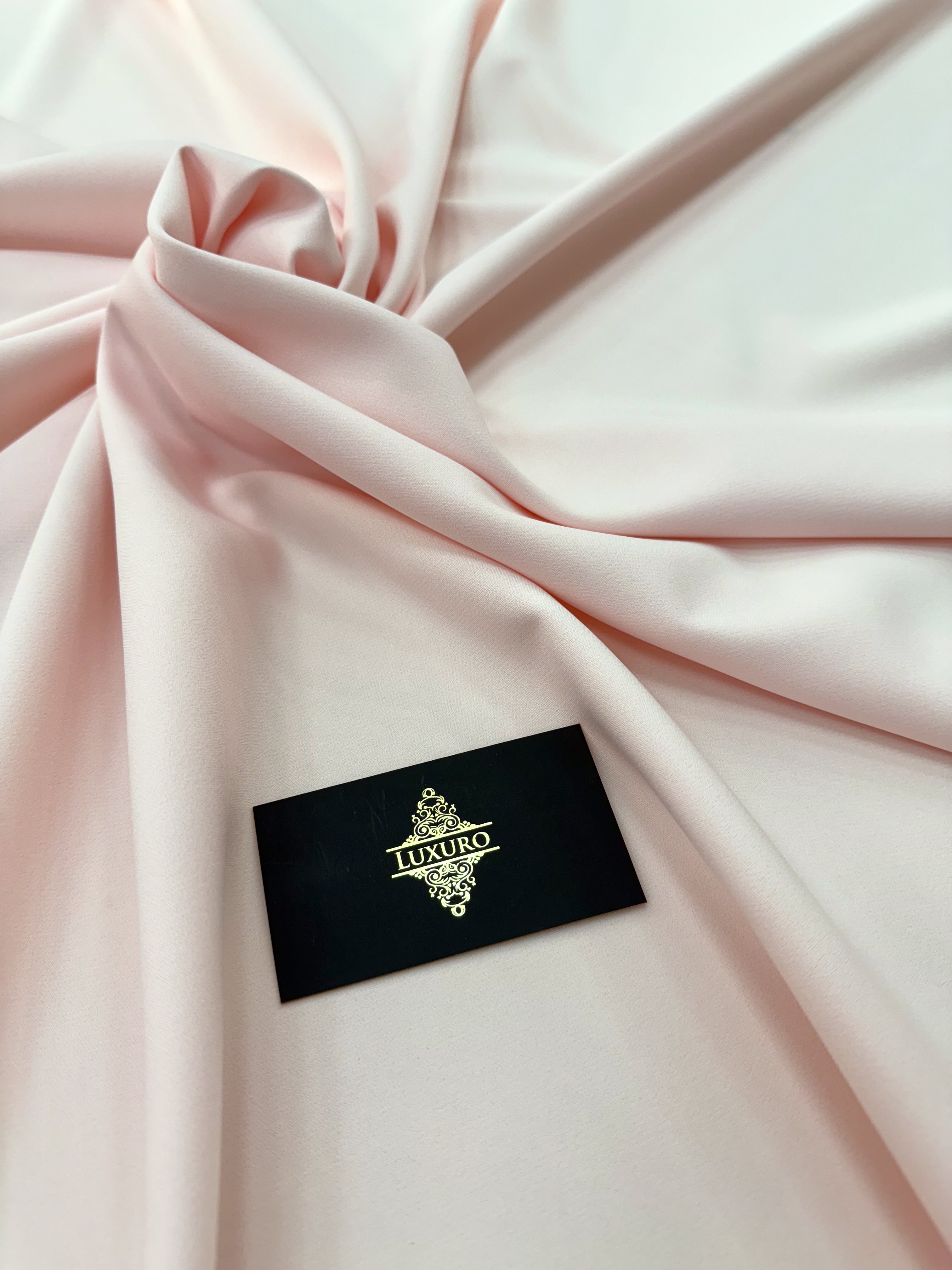 Elastic Crepe Barbie Premium Pale Pink