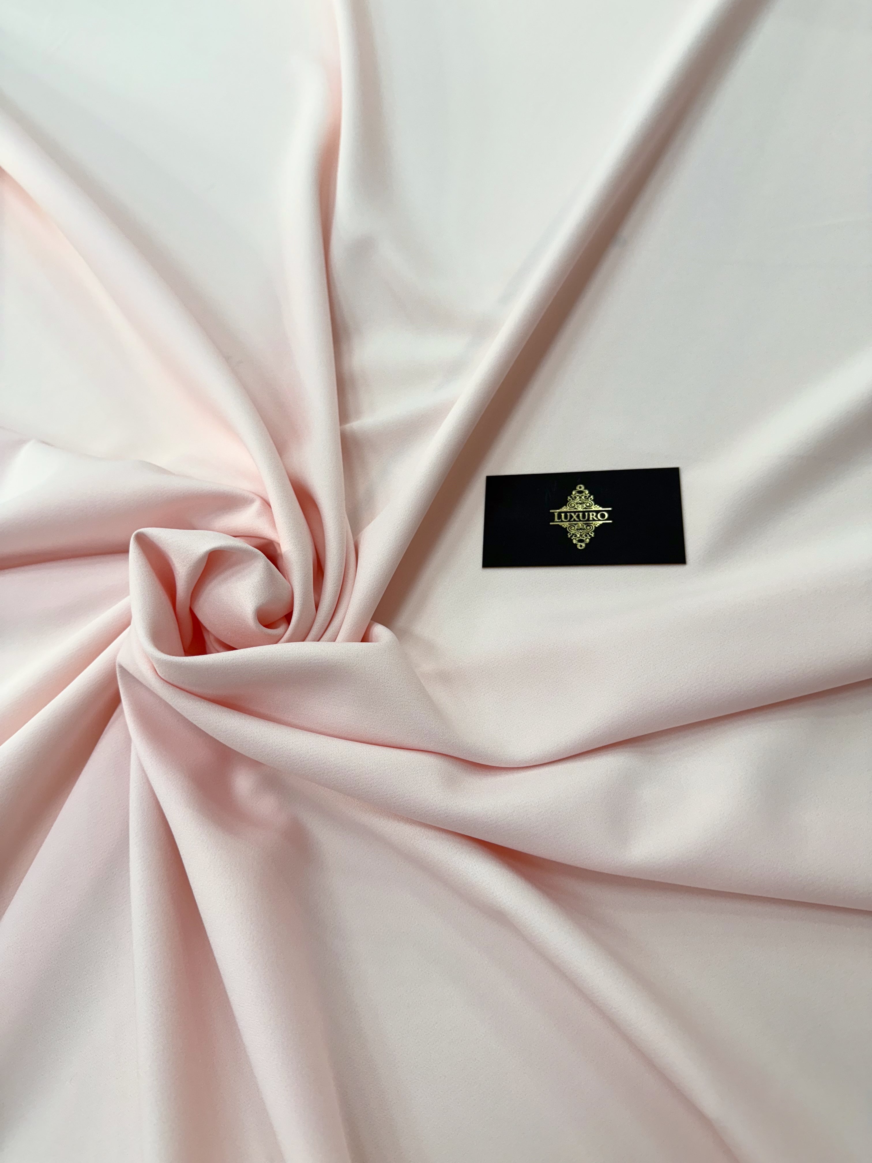 Elastic Crepe Barbie Premium Pale Pink