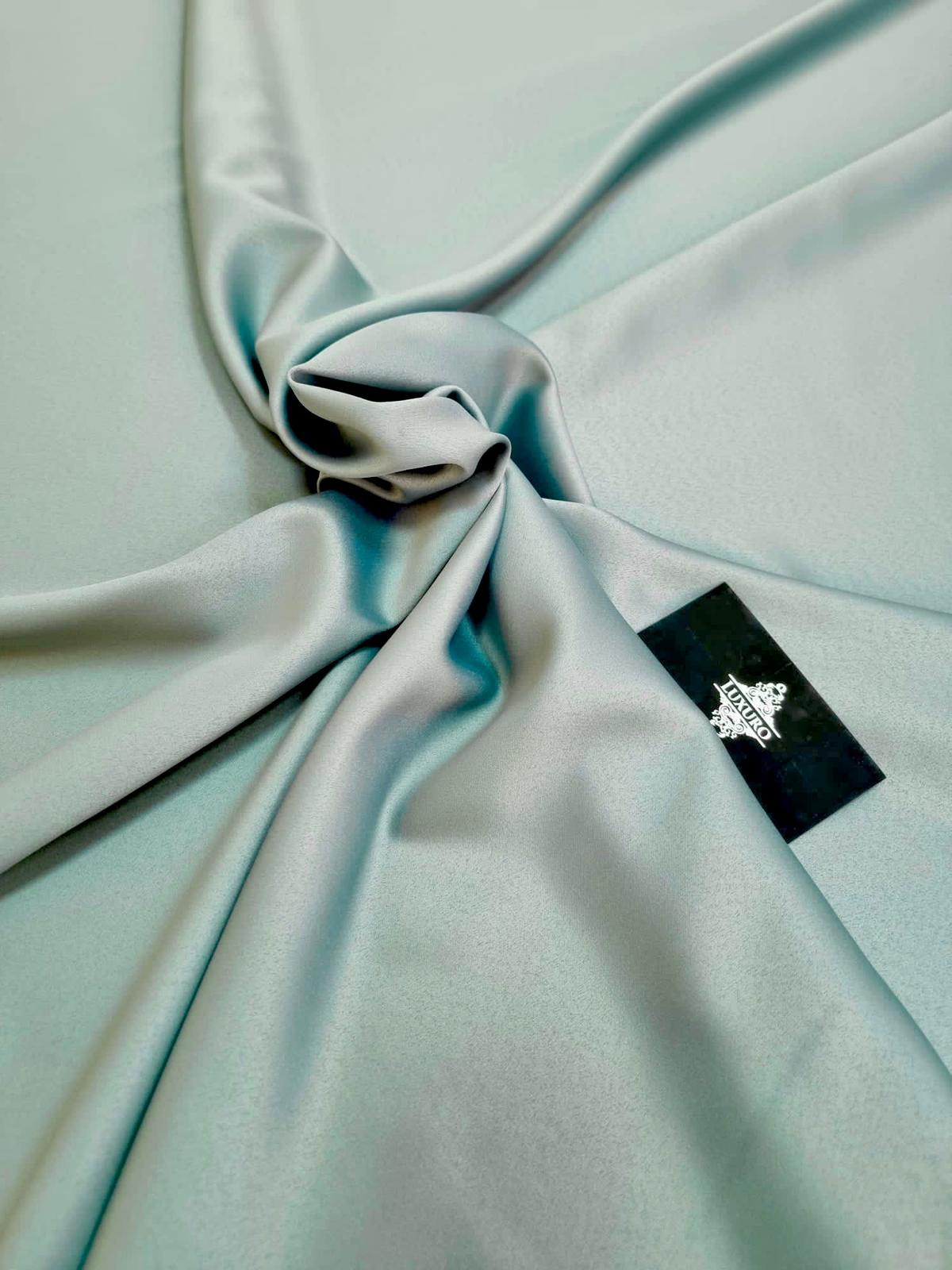Tafta Elastica Premium Sidefata Verde Ou de Rata