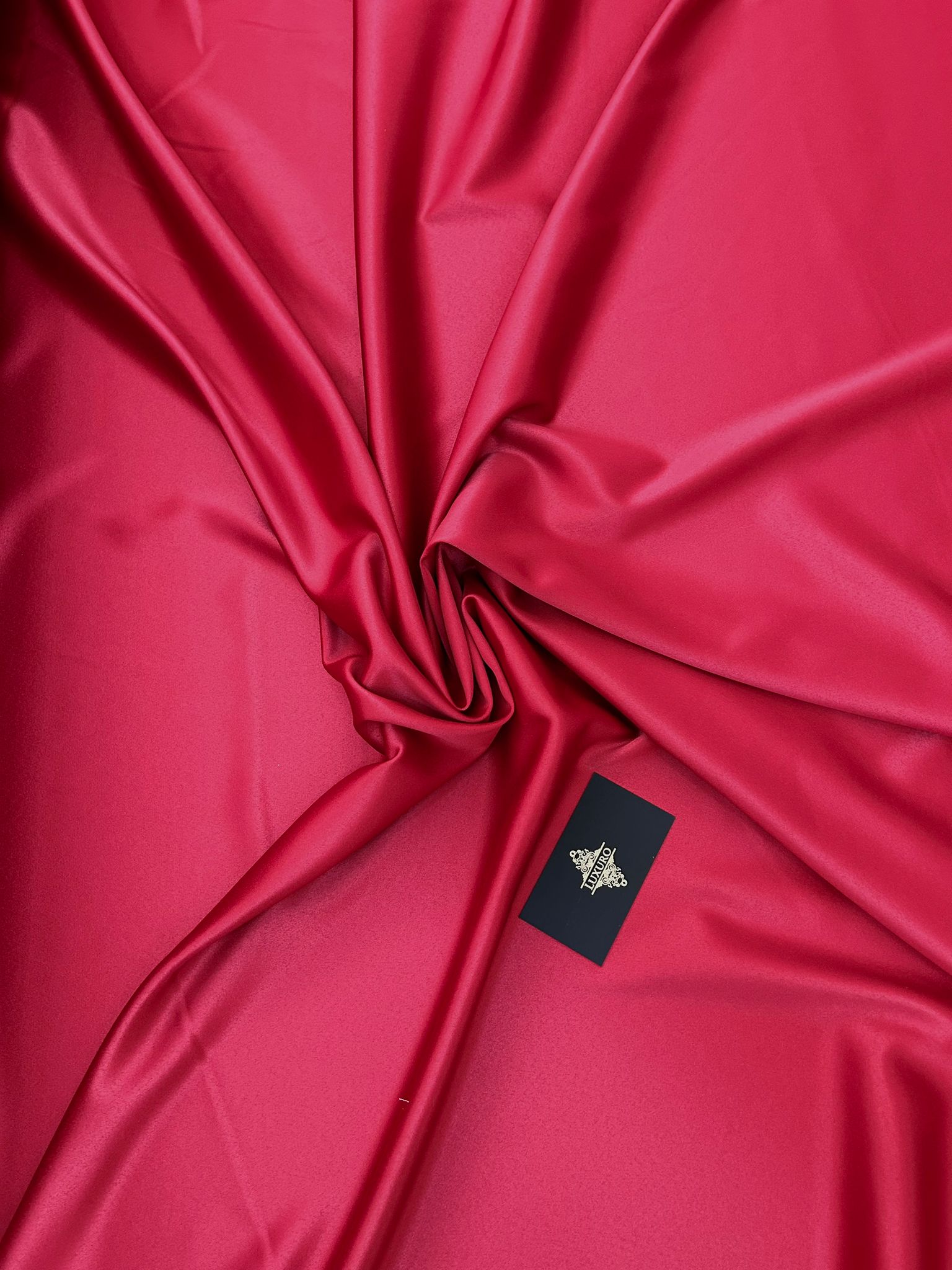 Premium Elastic Taffeta Red Pearl