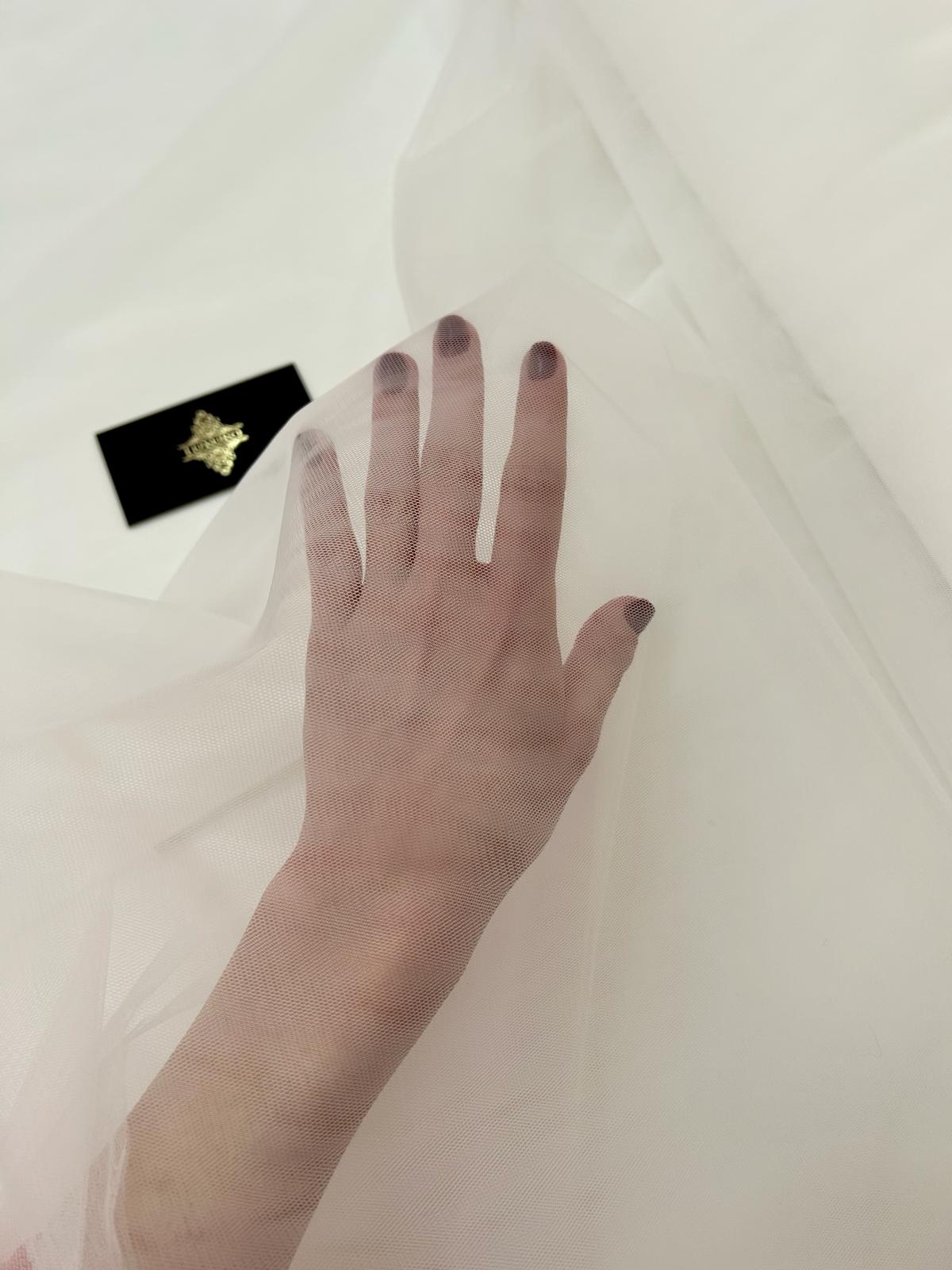 Tüll Premium Essenza Ivory - 3 m Szélesség