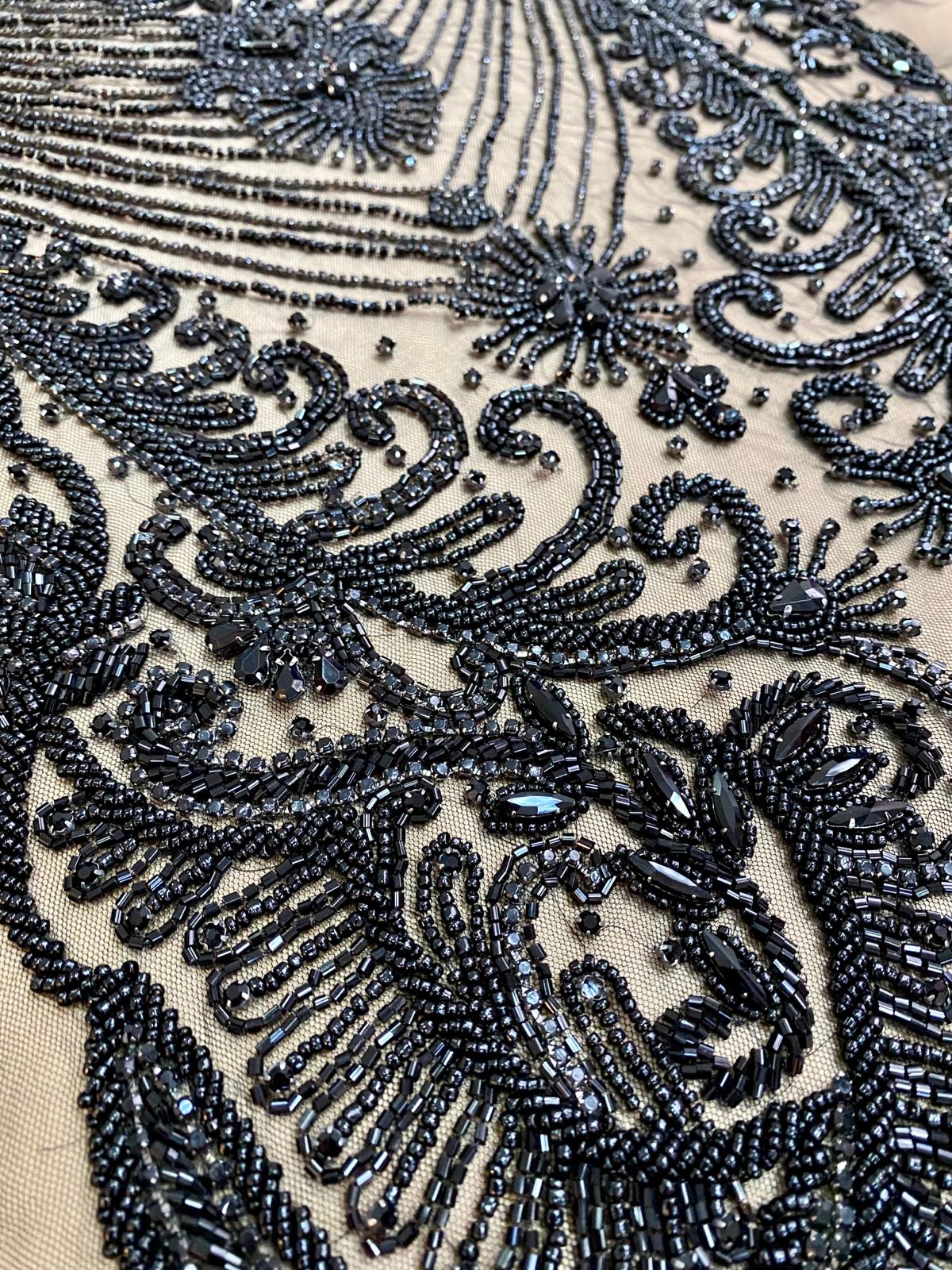 Black Panel Haute Couture