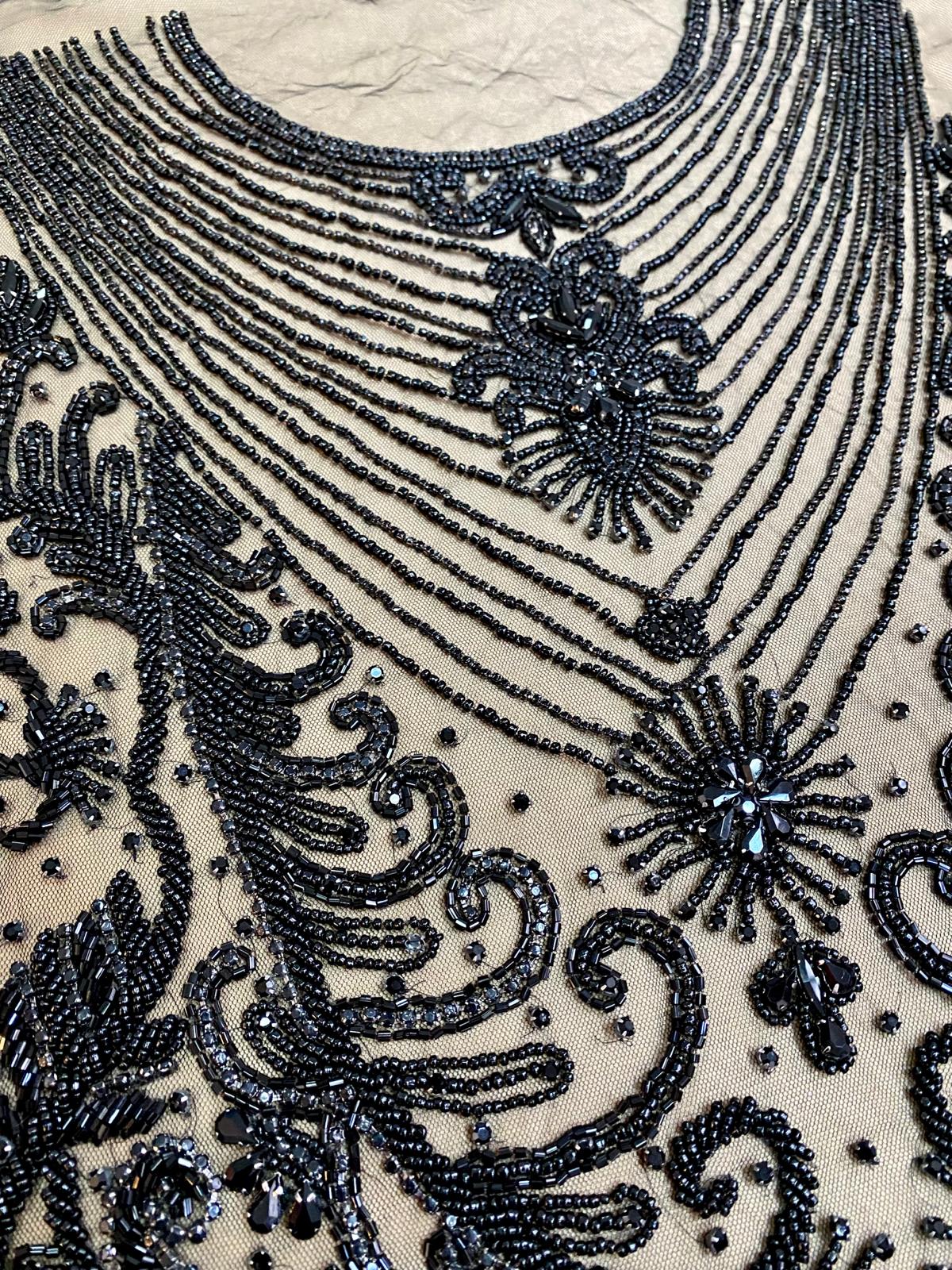 Black Panel Haute Couture