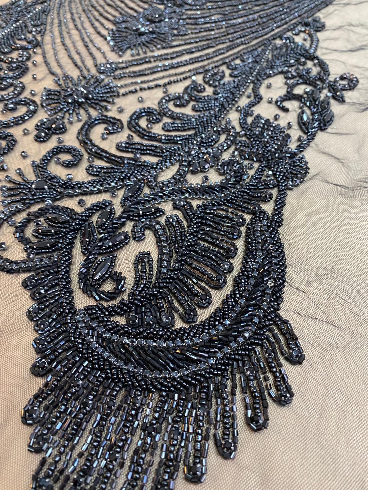 Black Panel Haute Couture