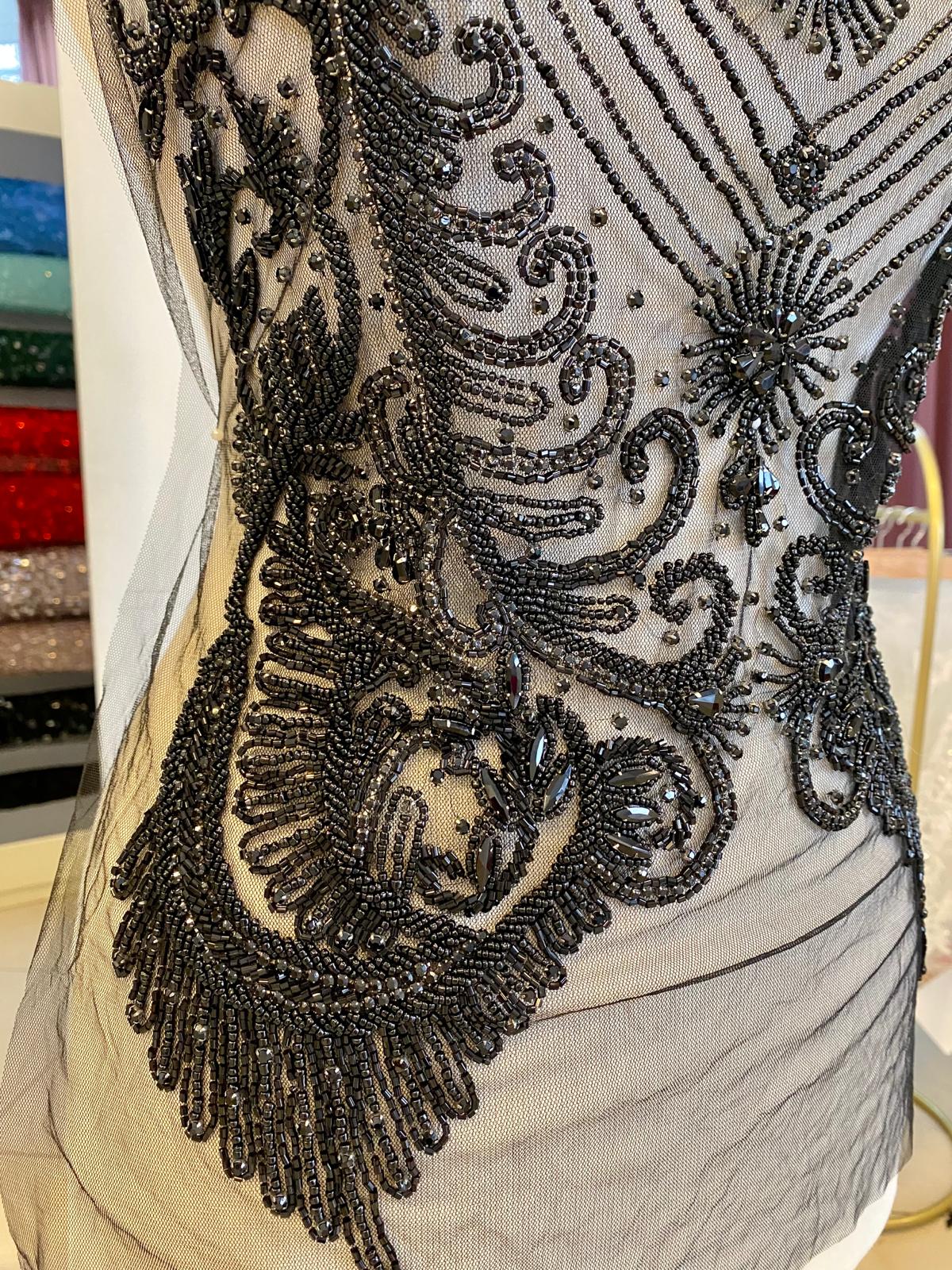 Black Panel Haute Couture
