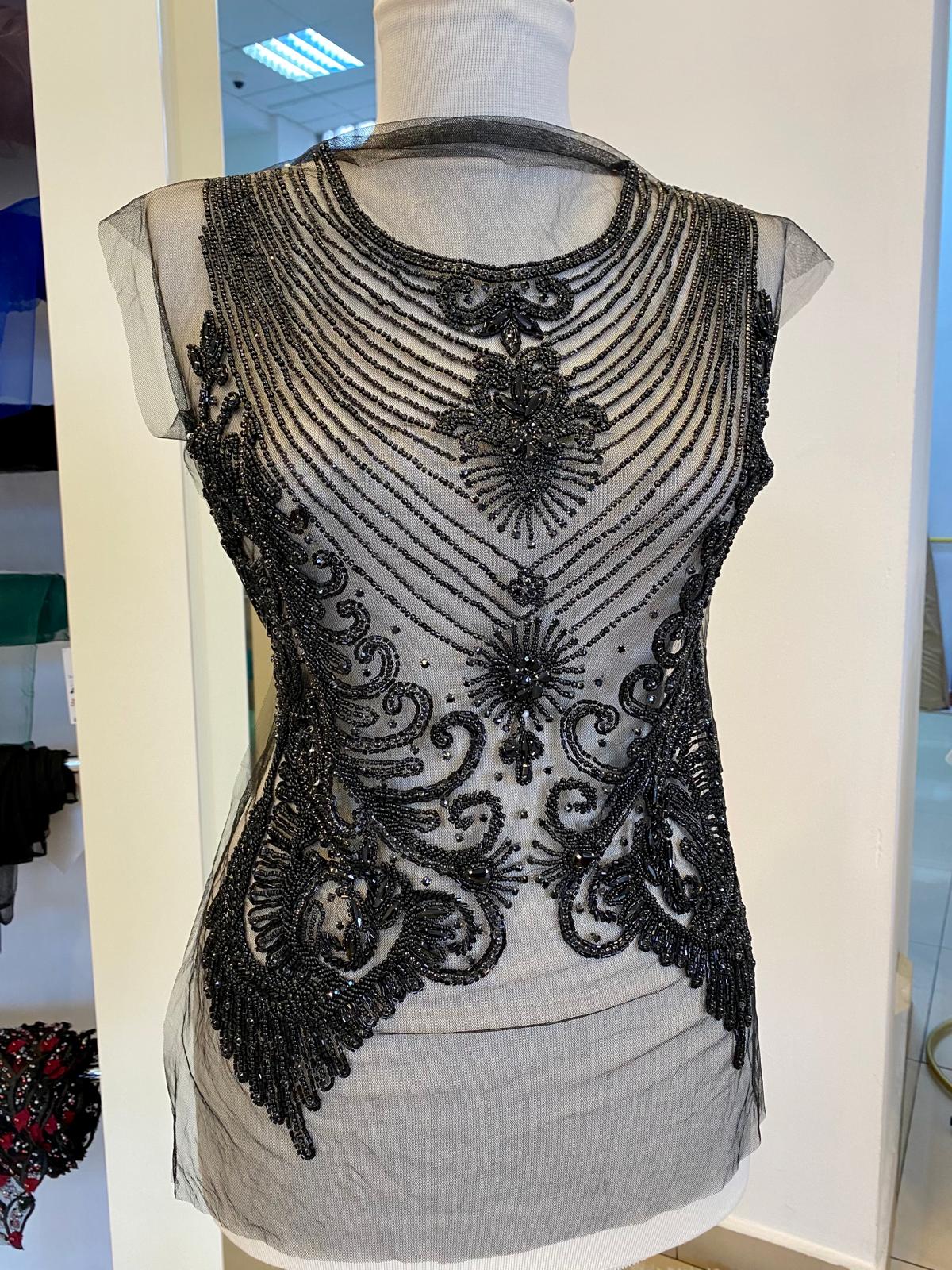 Black Panel Haute Couture