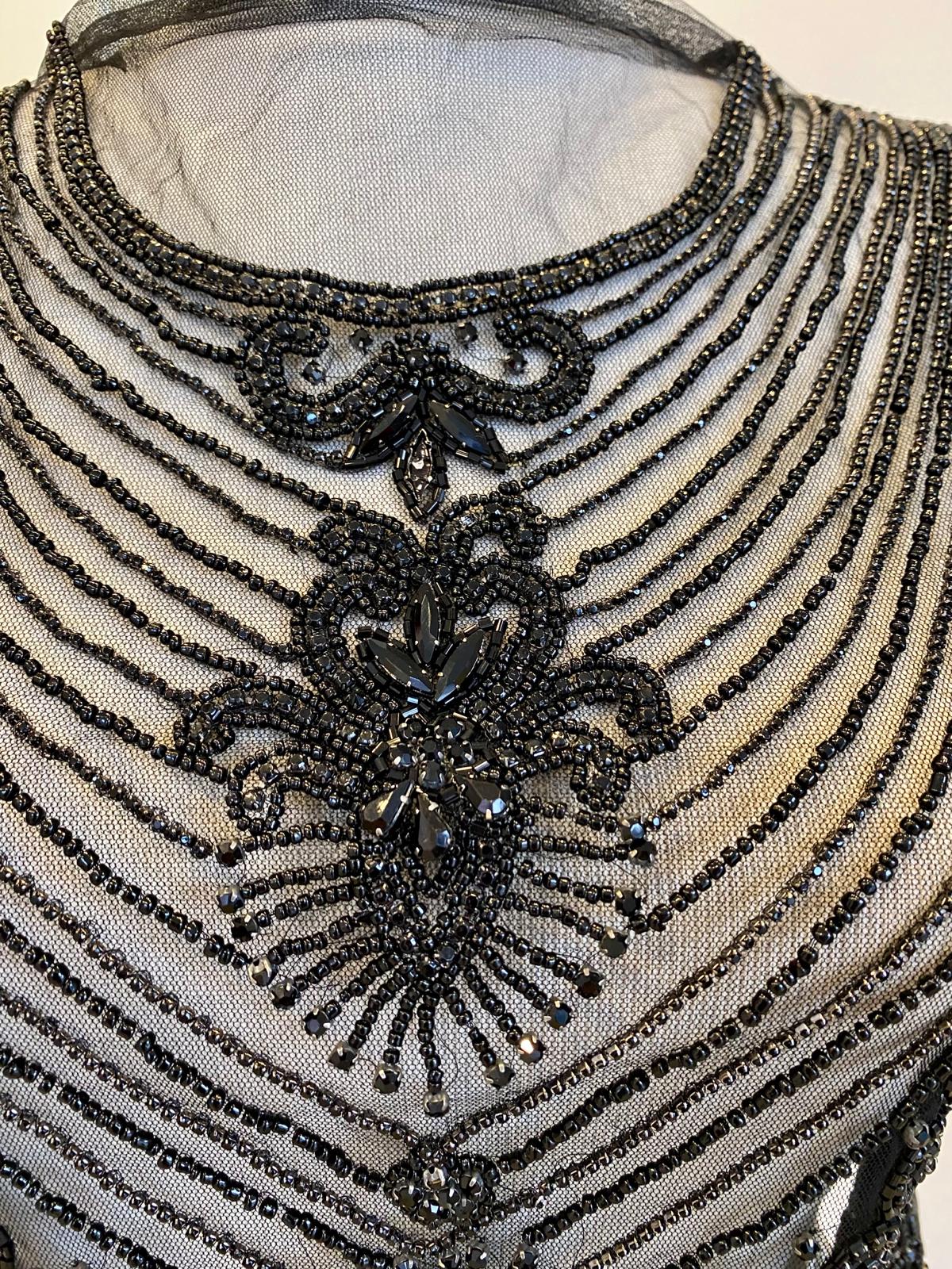 Black Panel Haute Couture
