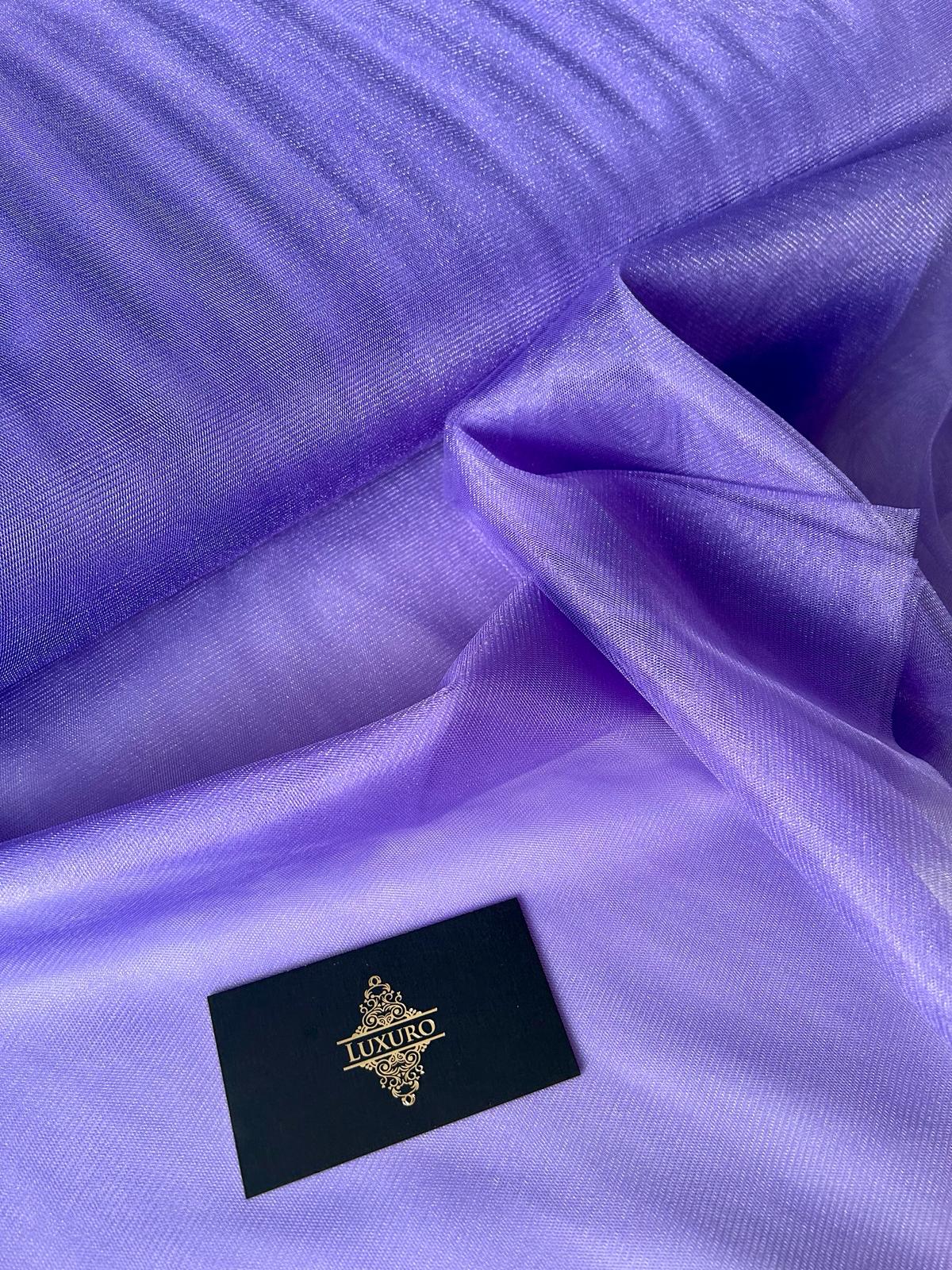 Intense Purple Pearl Tulle - 3 m Wide