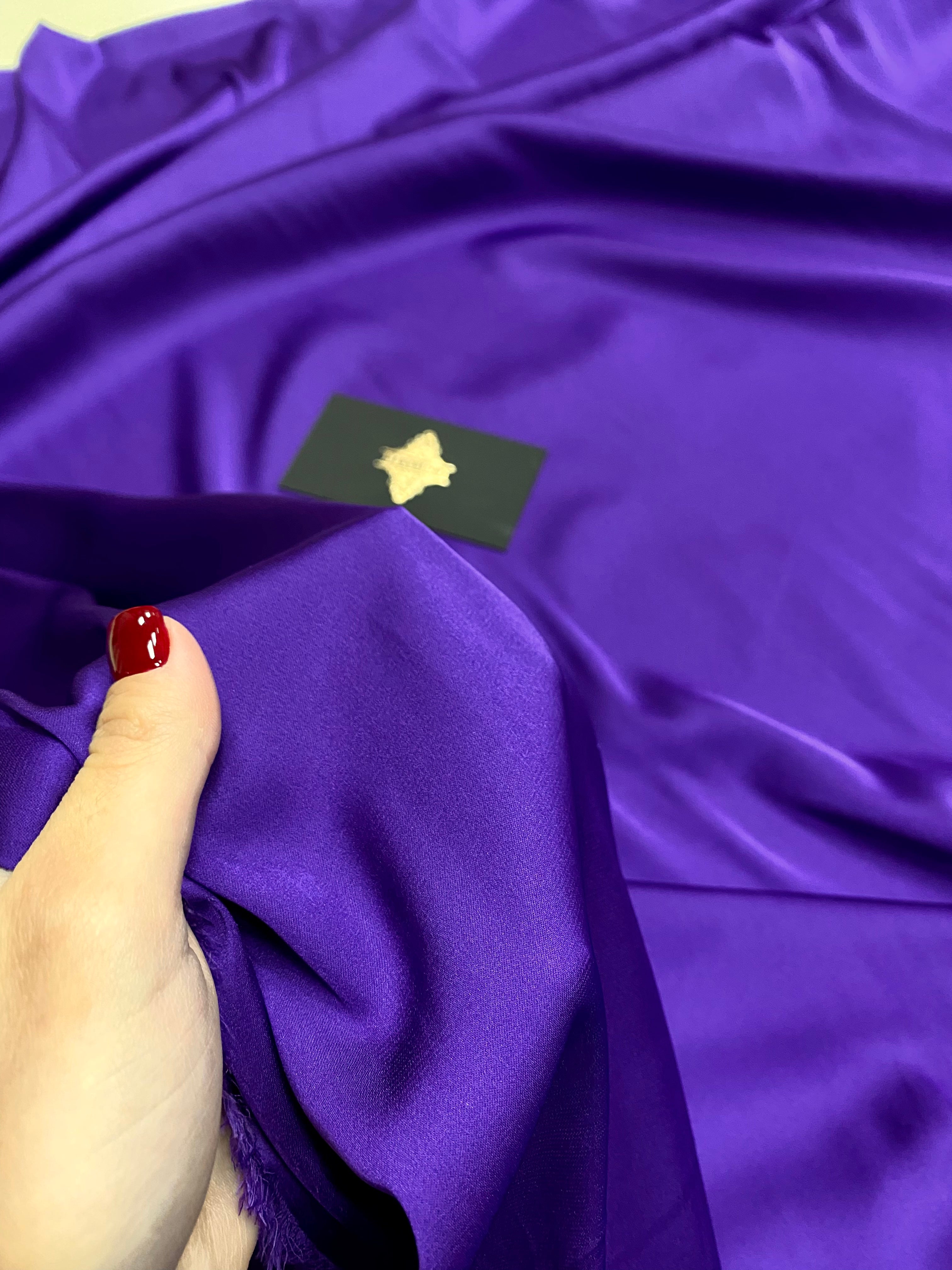 Satin Elastic Matasos Premium Violet