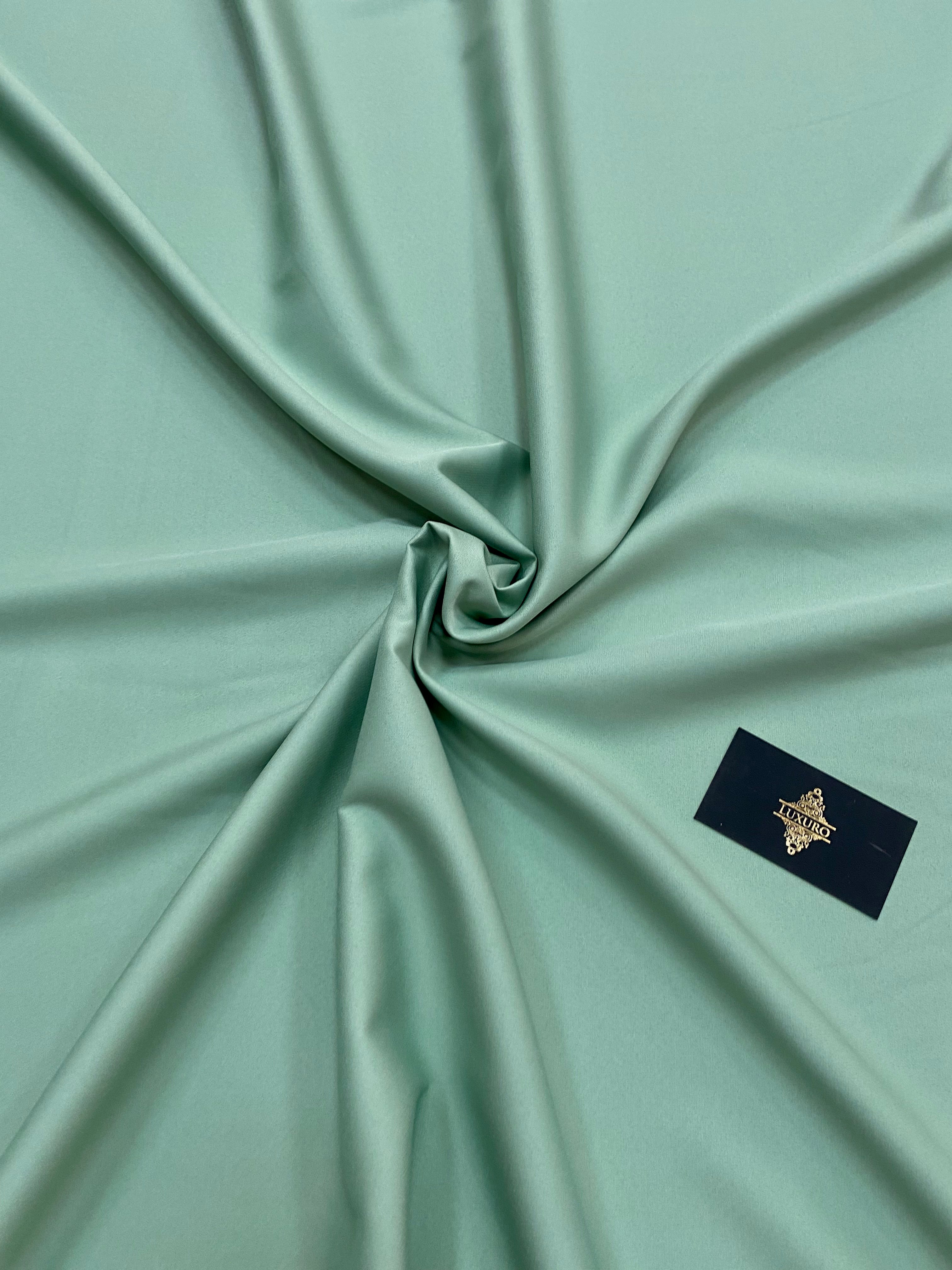 Elastic Crepe Barbie Premium Duck Egg Green