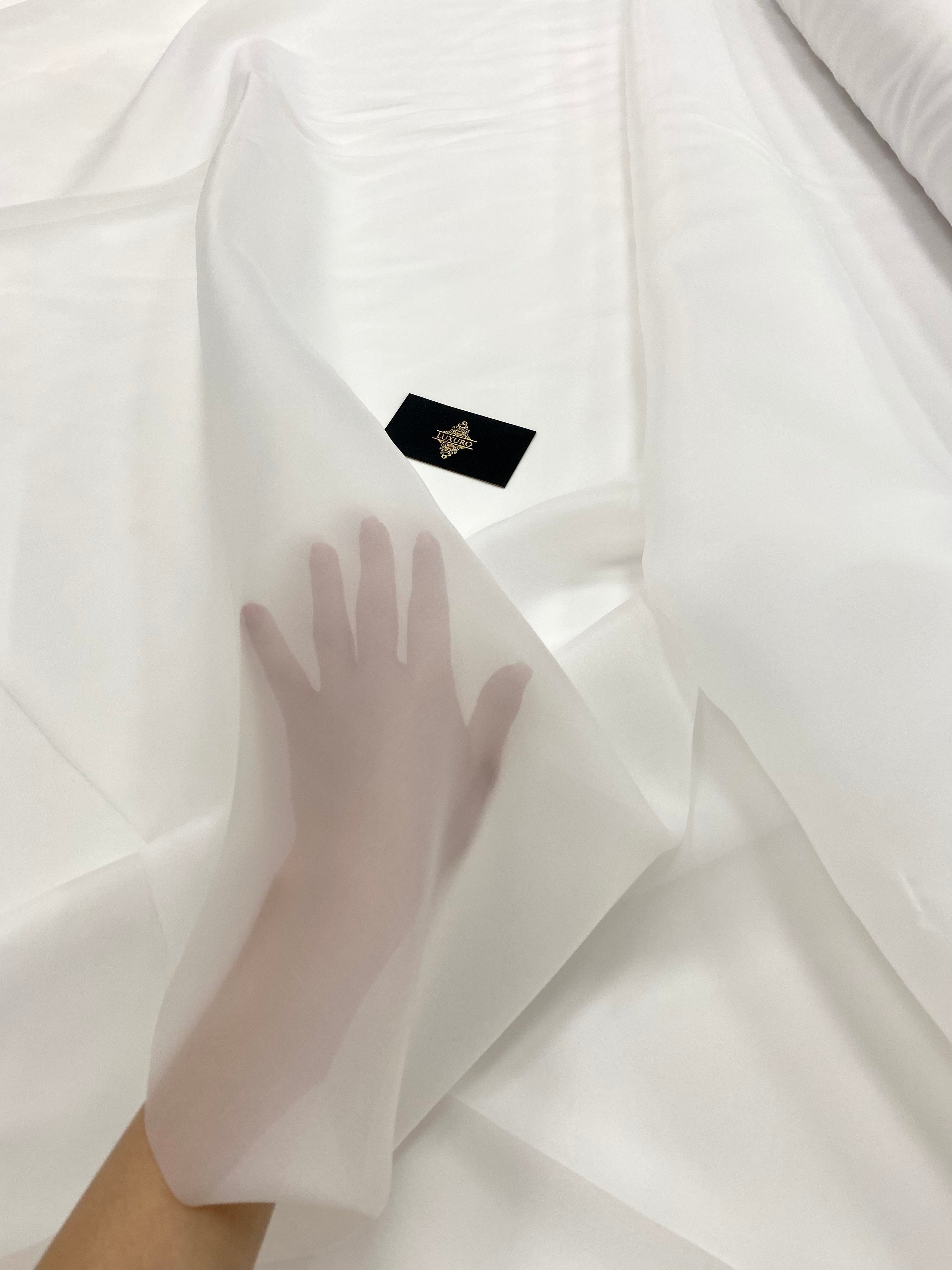 Organza Pearlescent Ivory