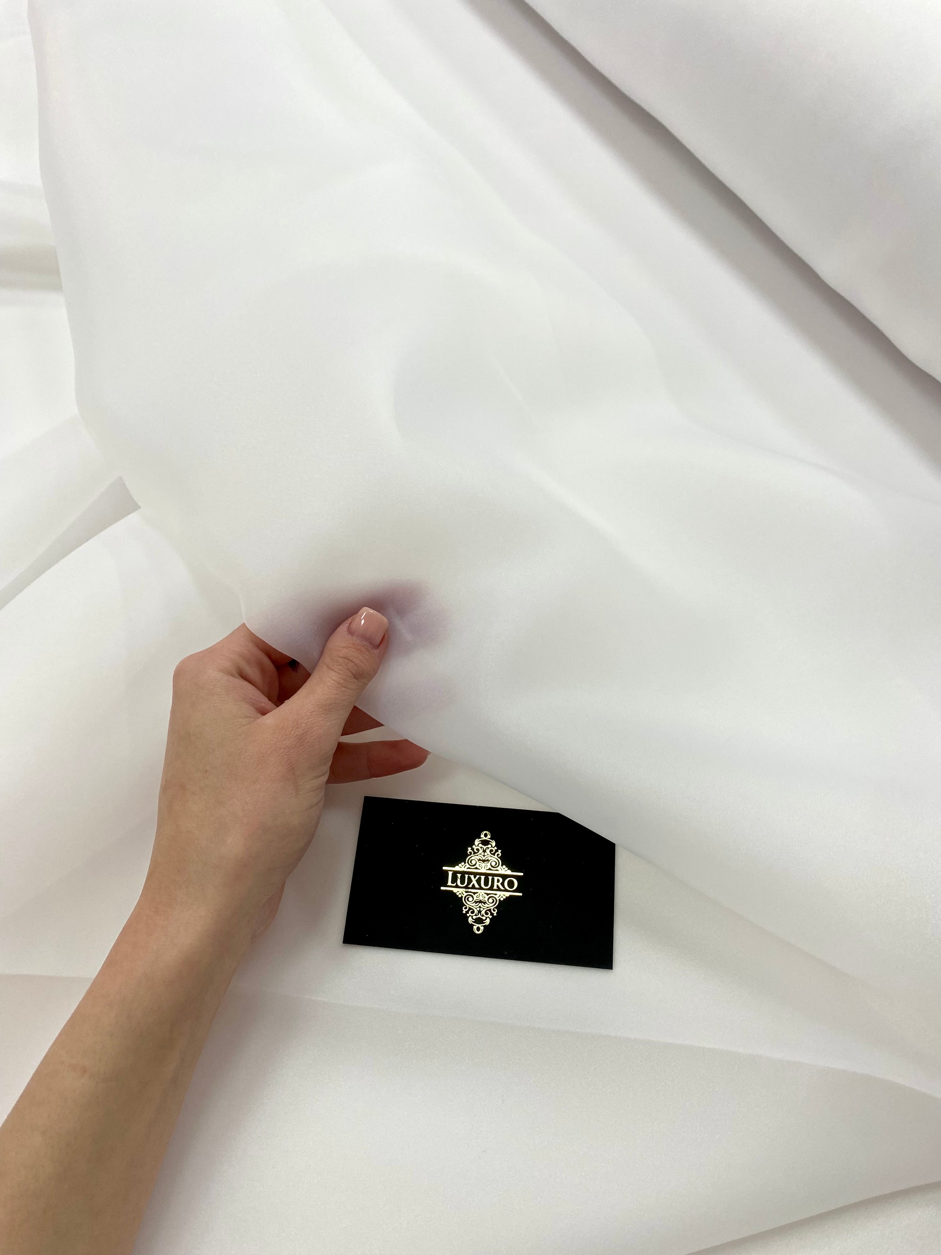 Organza Pearlescent Ivory