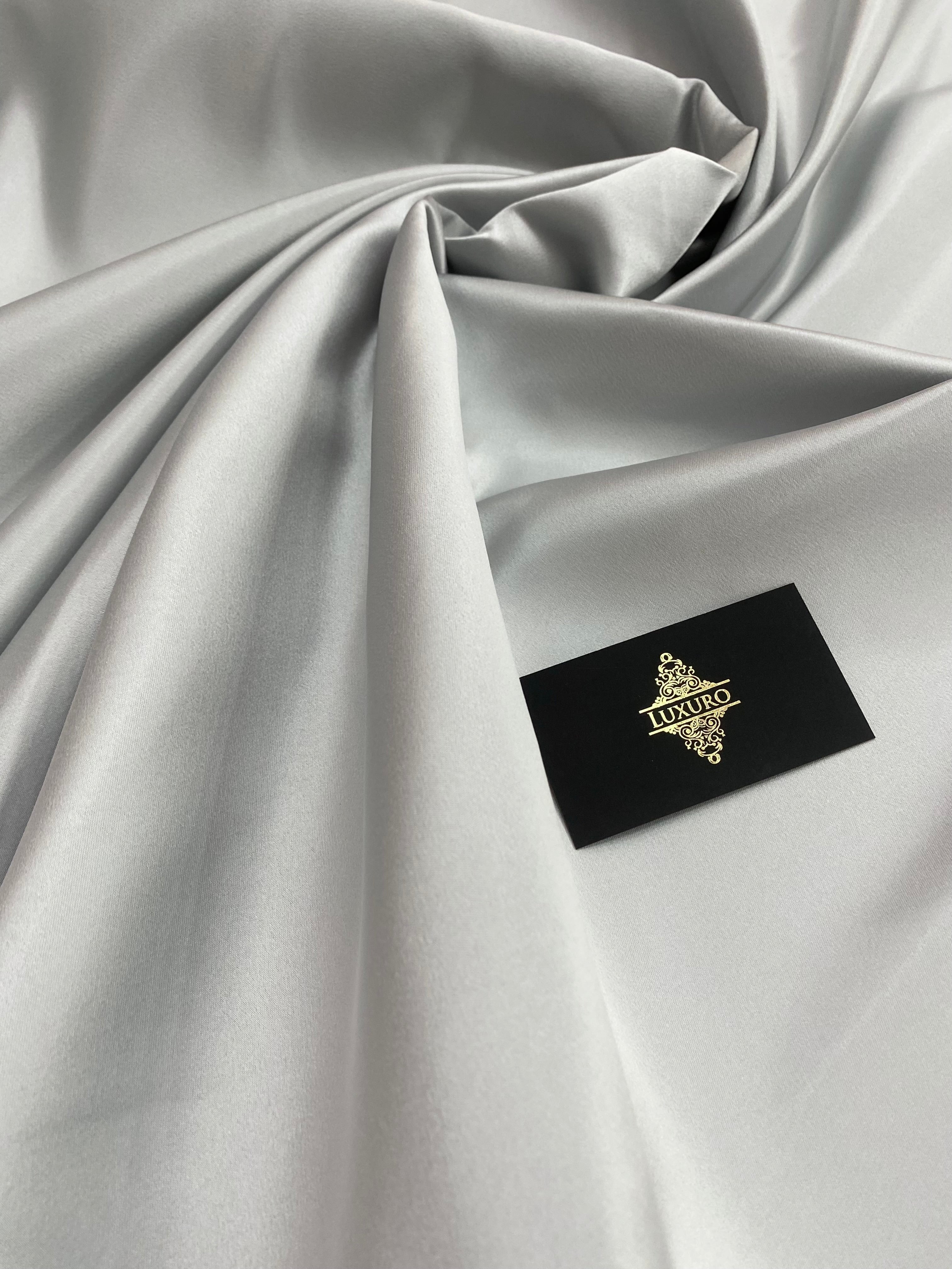 Premium Fixed Taffeta Silver Pearl