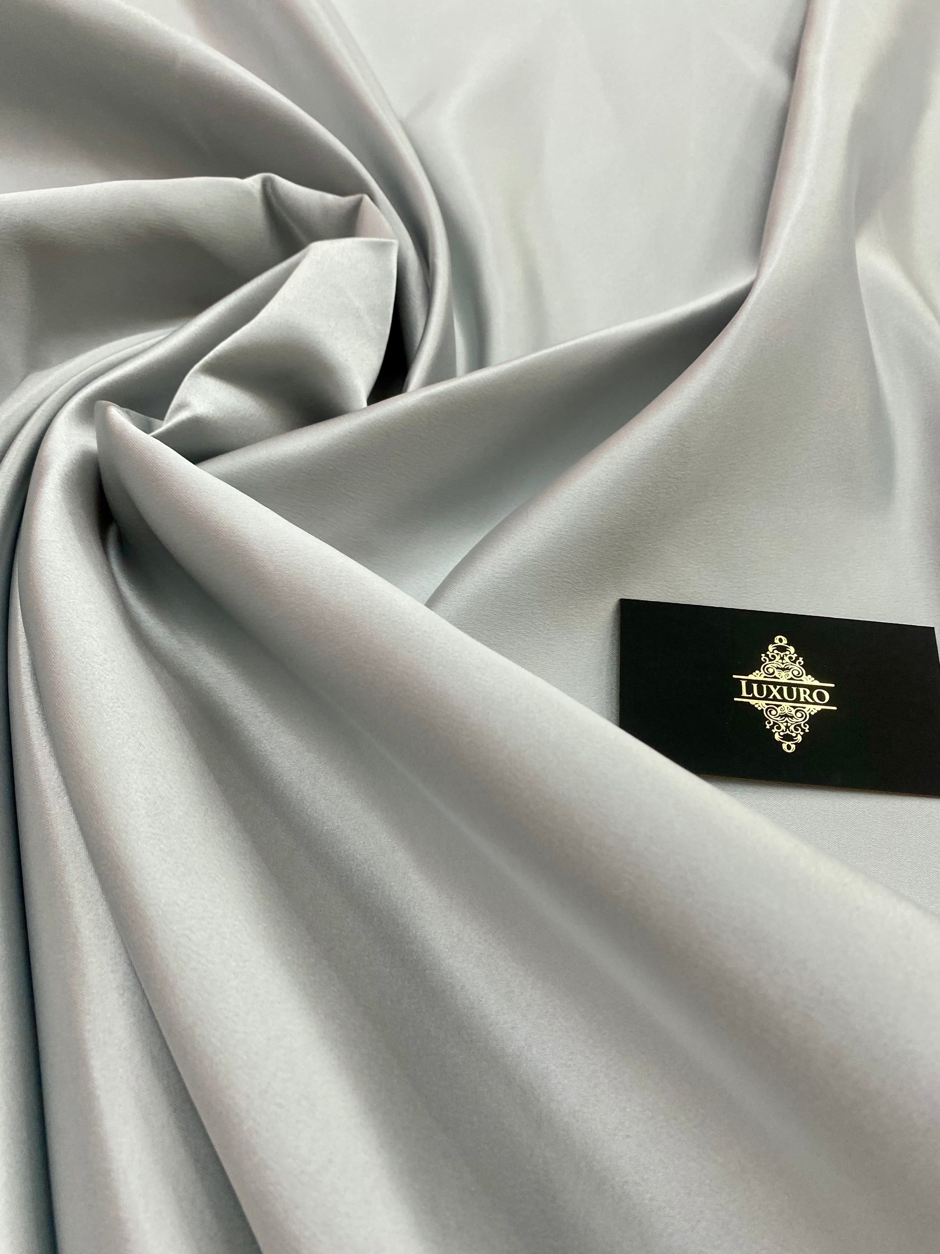 Premium Fixed Taffeta Silver Pearl