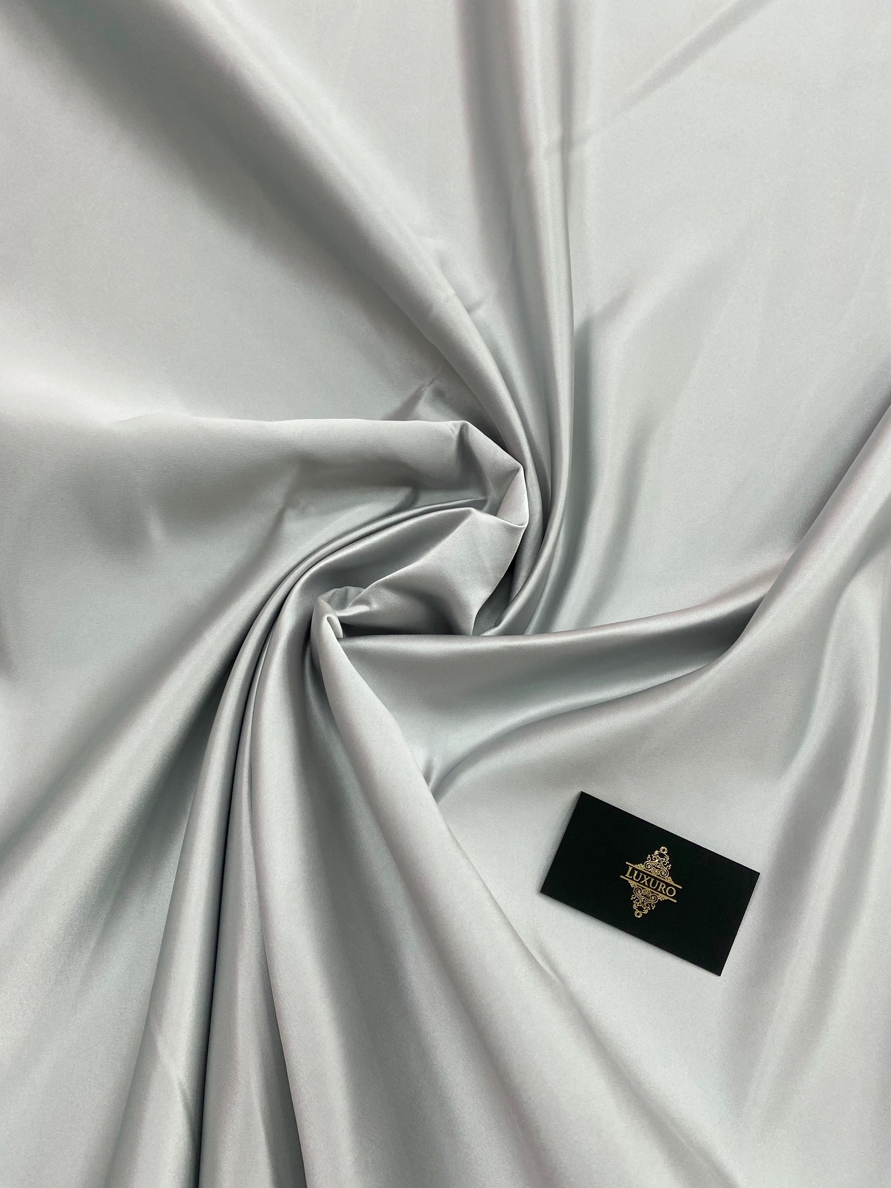 Premium Fixed Taffeta Silver Pearl