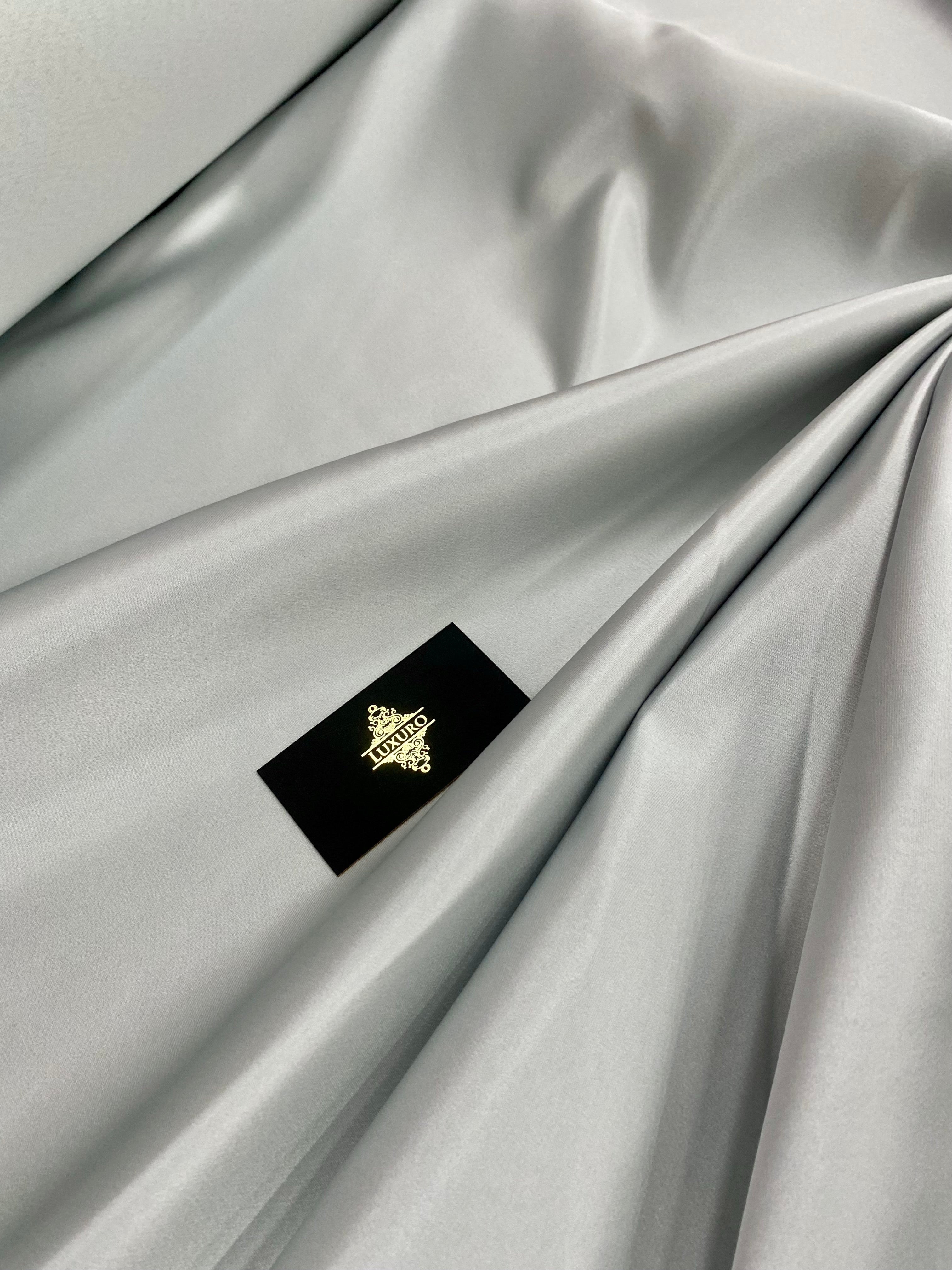 Premium Fixed Taffeta Silver Pearl