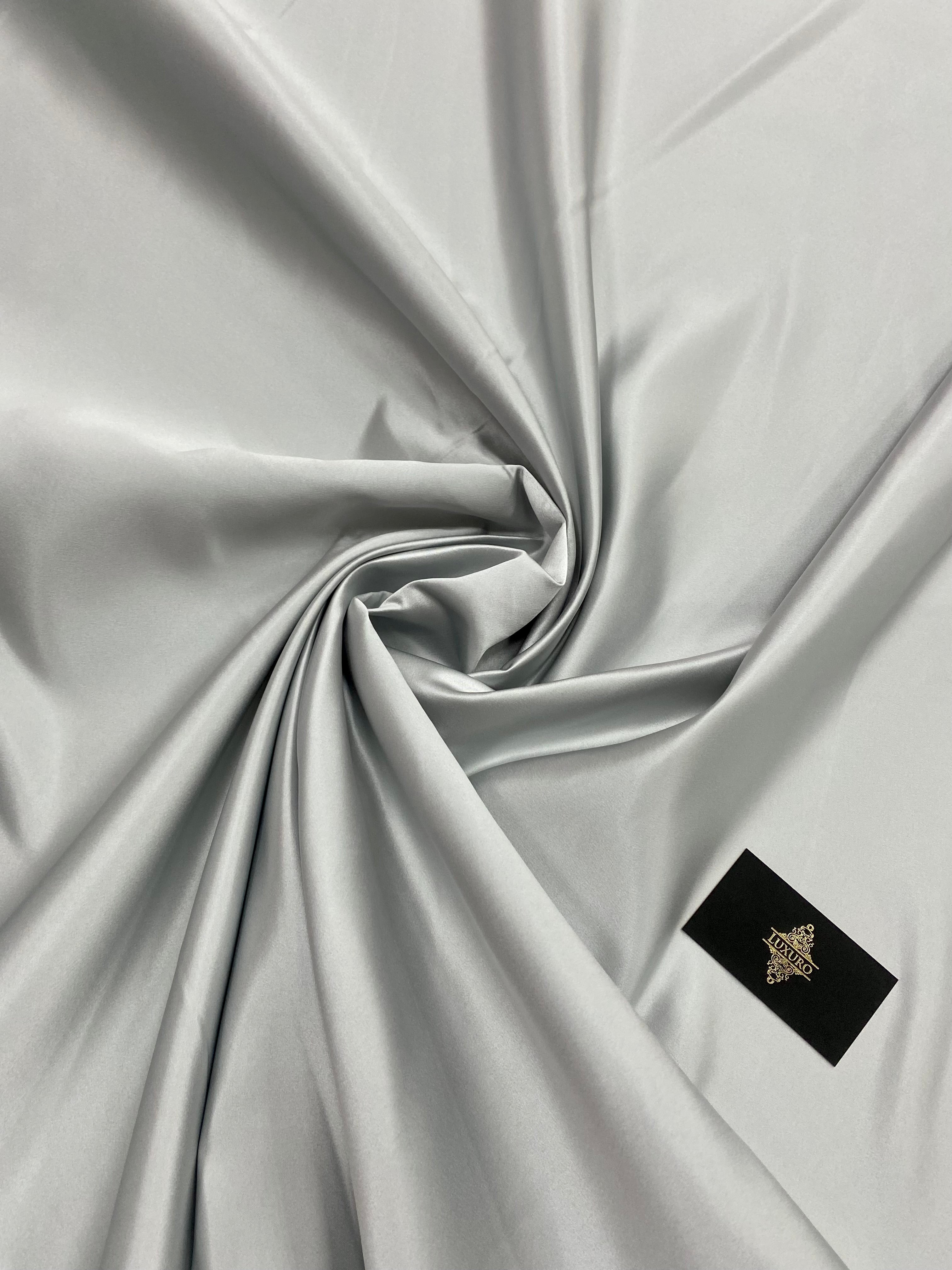 Premium Fixed Taffeta Silver Pearl